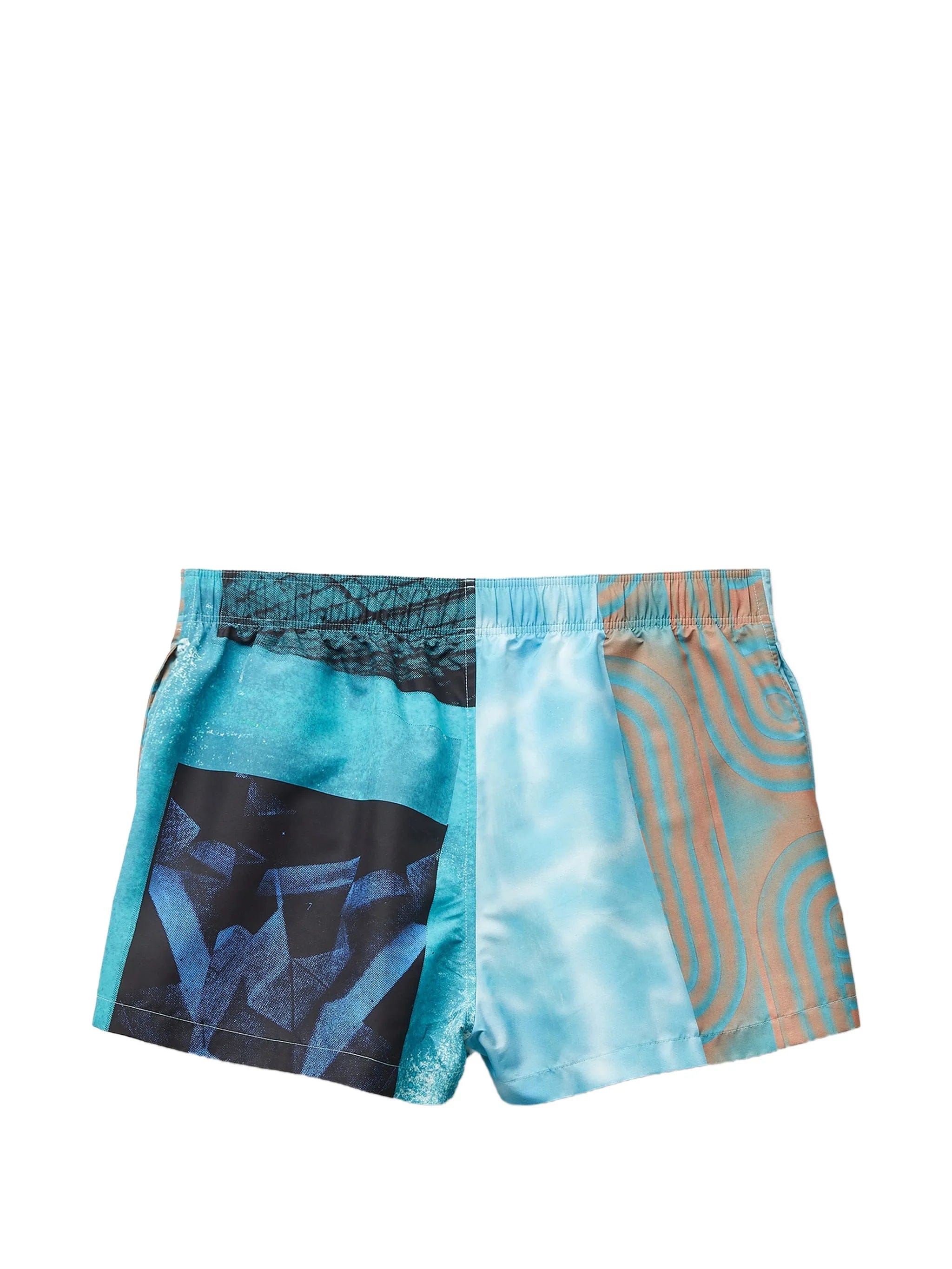 Versace printed swim shorts