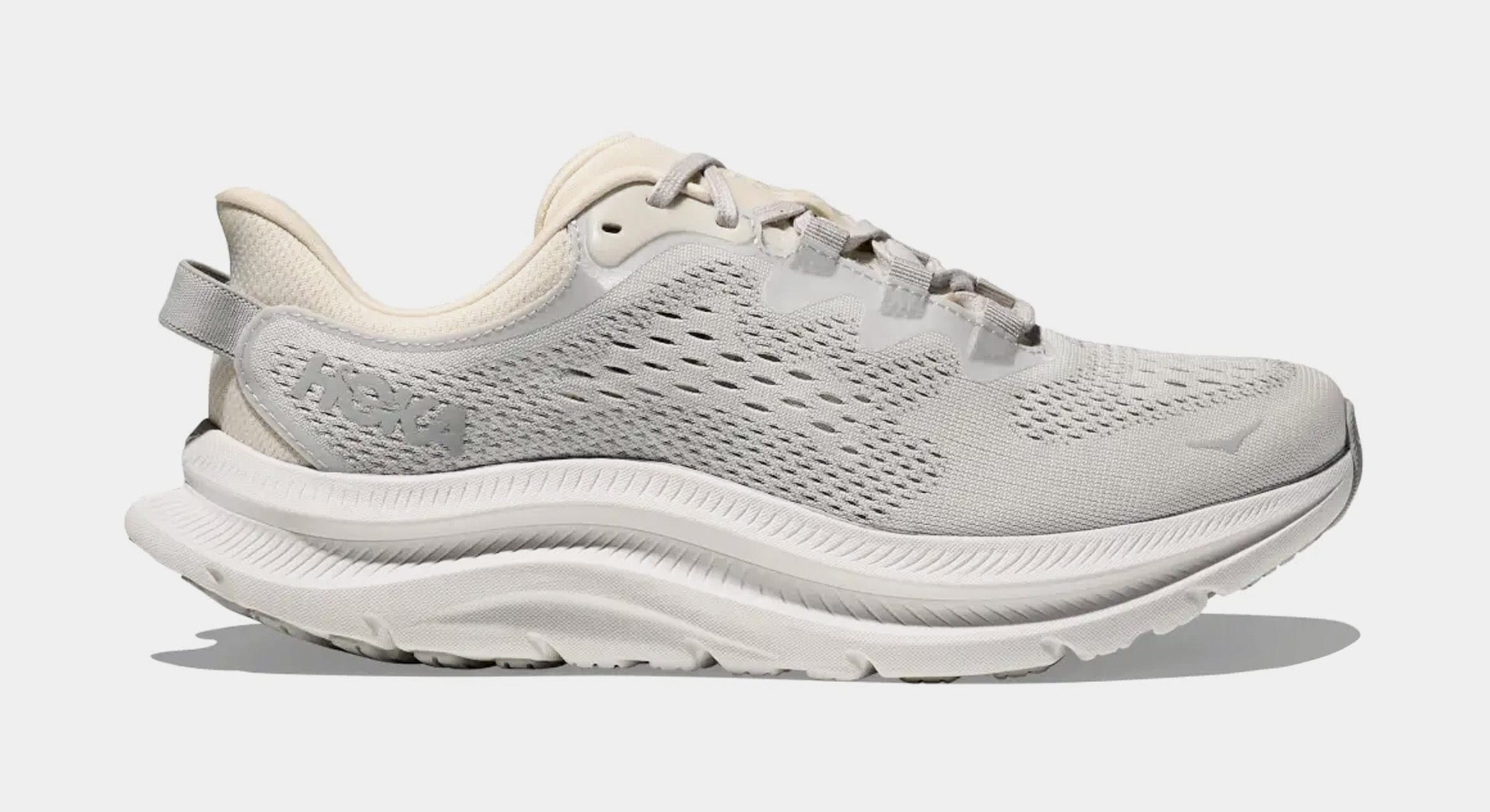 Hoka Kawana 2 Womens Running Shoes (Alabaster/Cosmic Grey)
