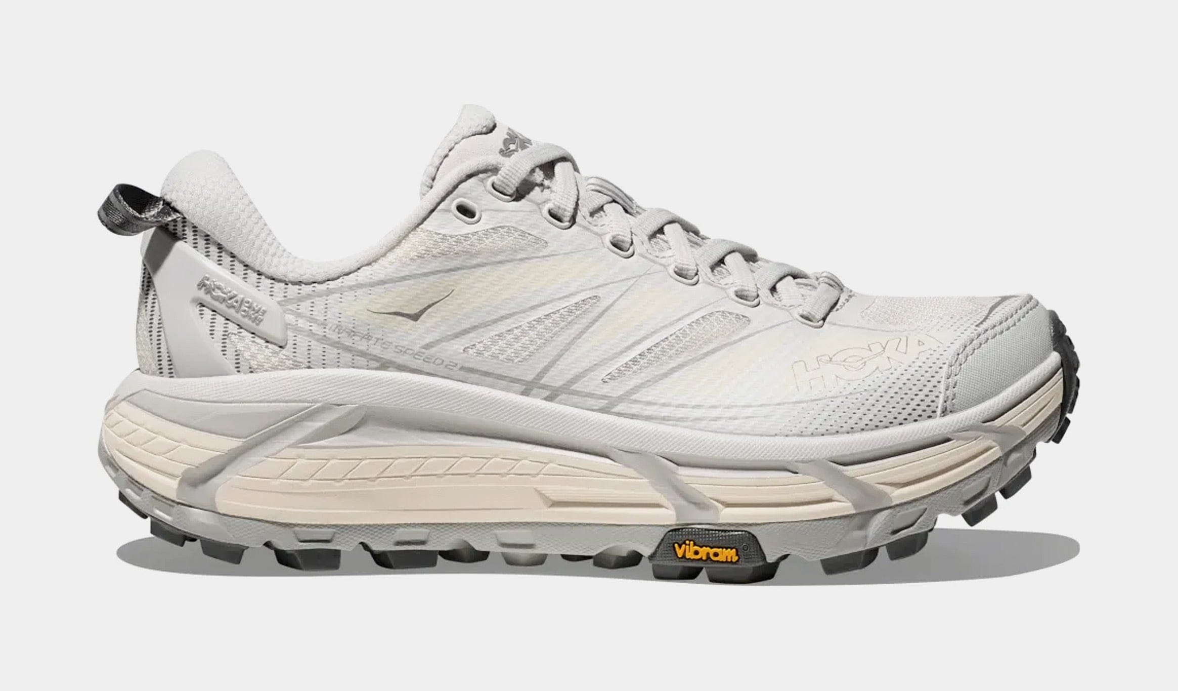 Hoka Mafate Speed 2 Mens Running Shoes (Stellar Grey/Galactic Grey)