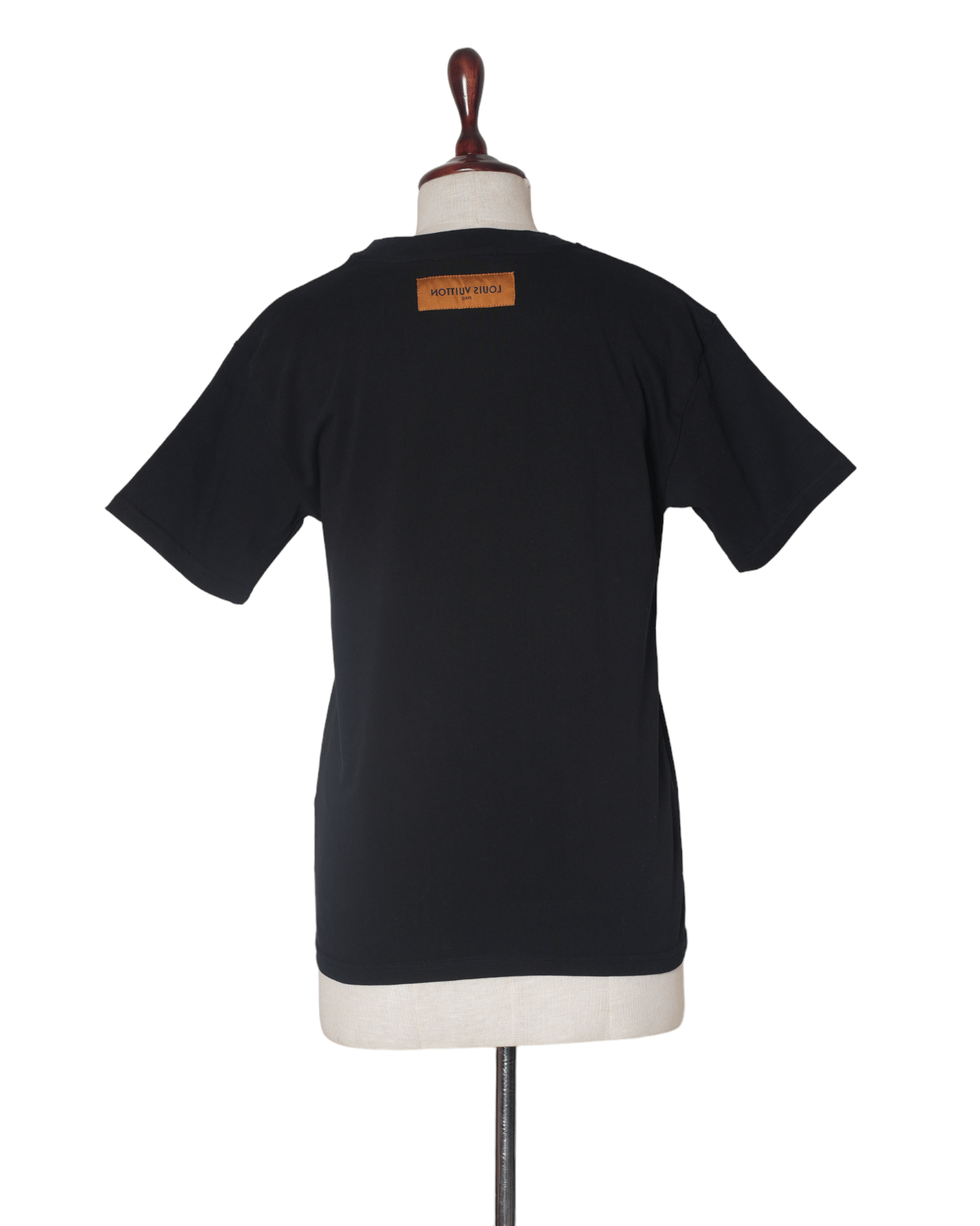 Louis Vuitton Heart With Metallic Chain T - shirt