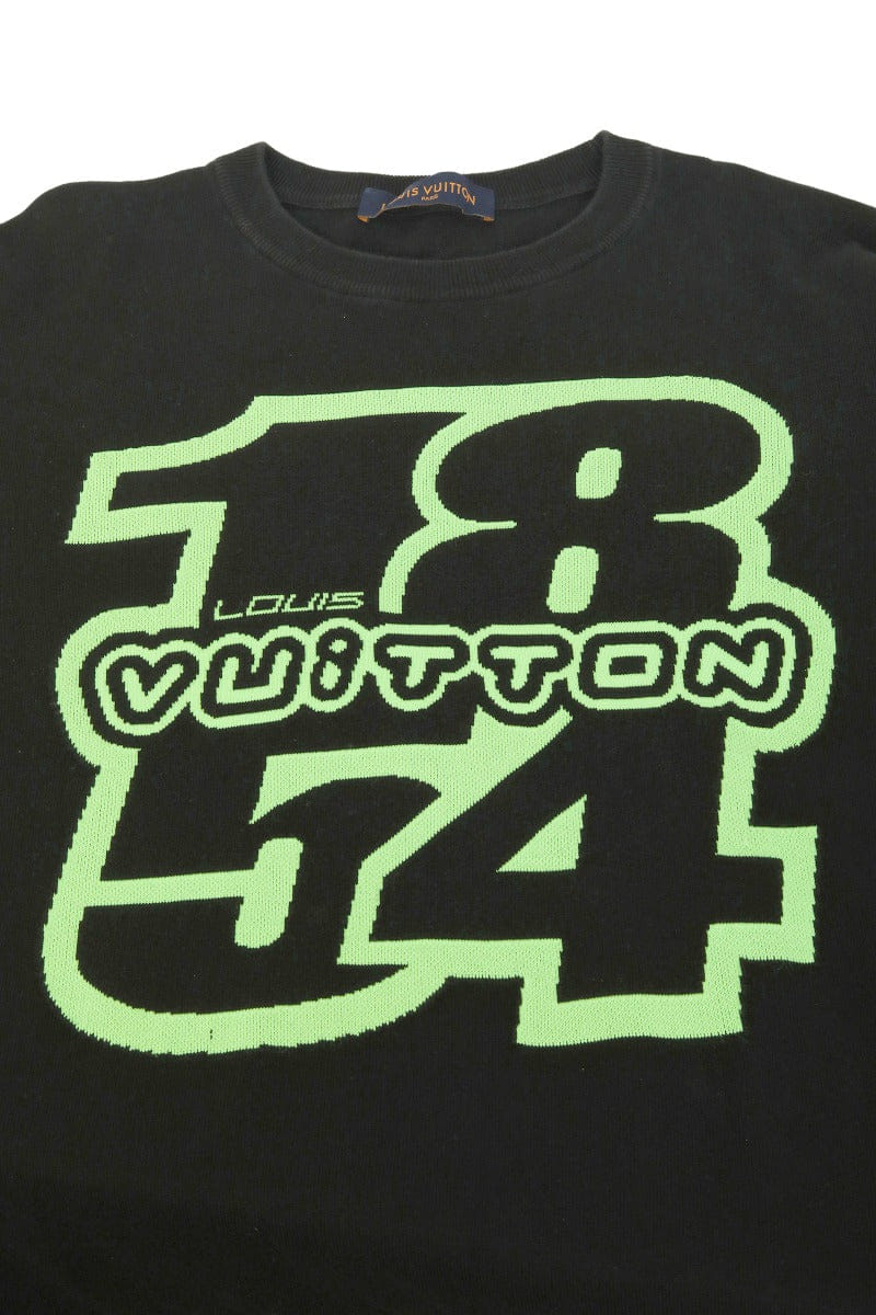 Louis Vuitton Size L Black 1854 Graphic T-Shirt