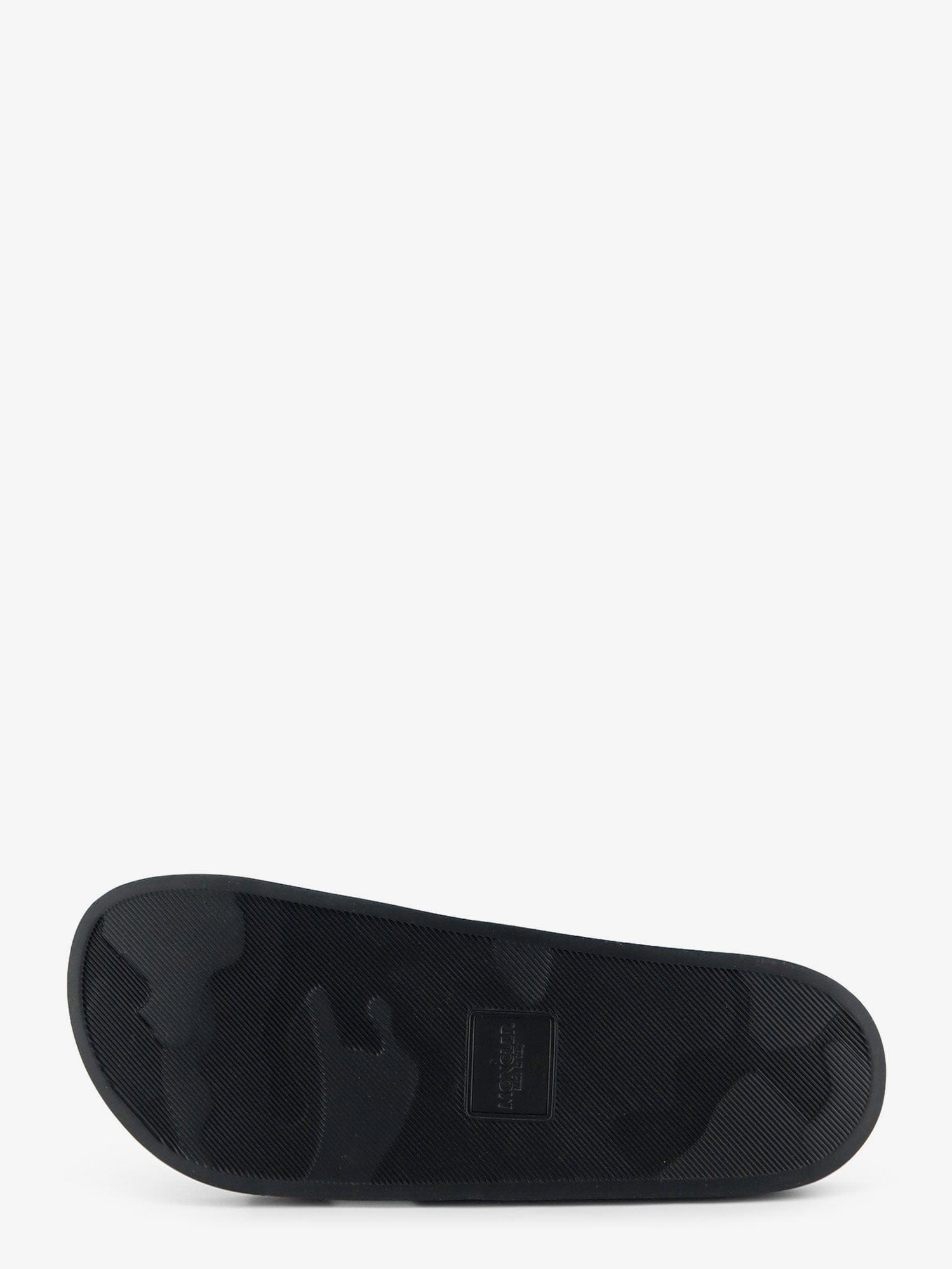 Moncler Basile rubber sandals with front logo patch