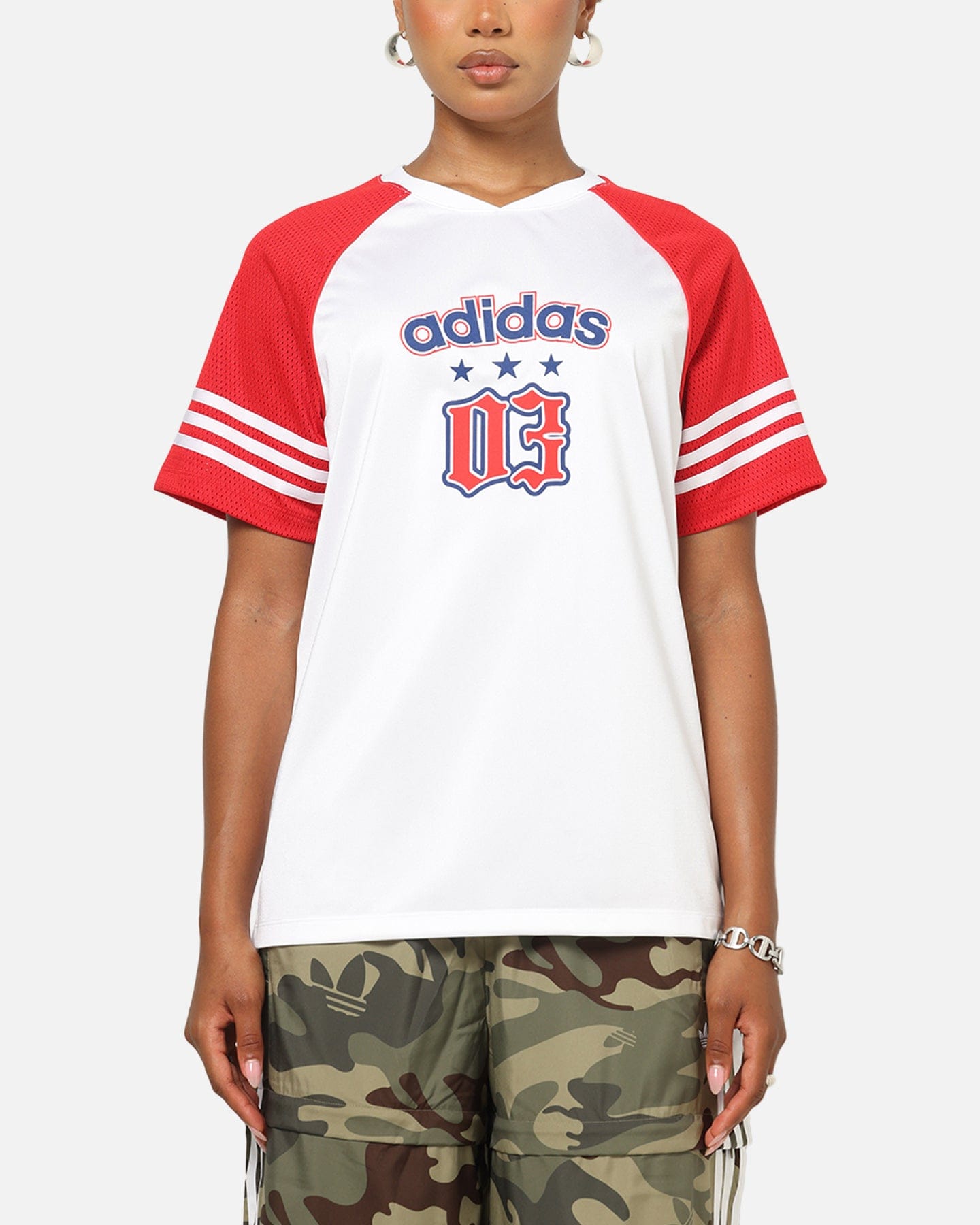 adidas Women's Originals Jersey White