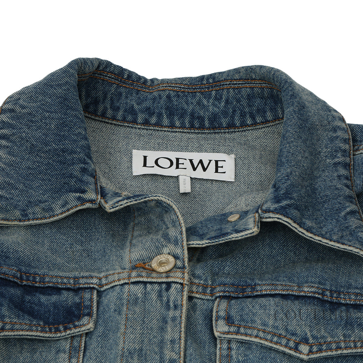 Loewe Anagram Women's Denim Jacket Size 44