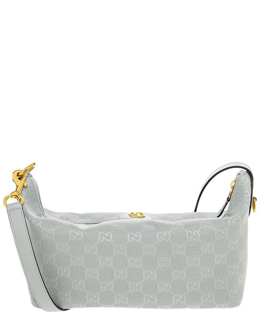 Gucci Gg Logo Medium Leather Vanity Case