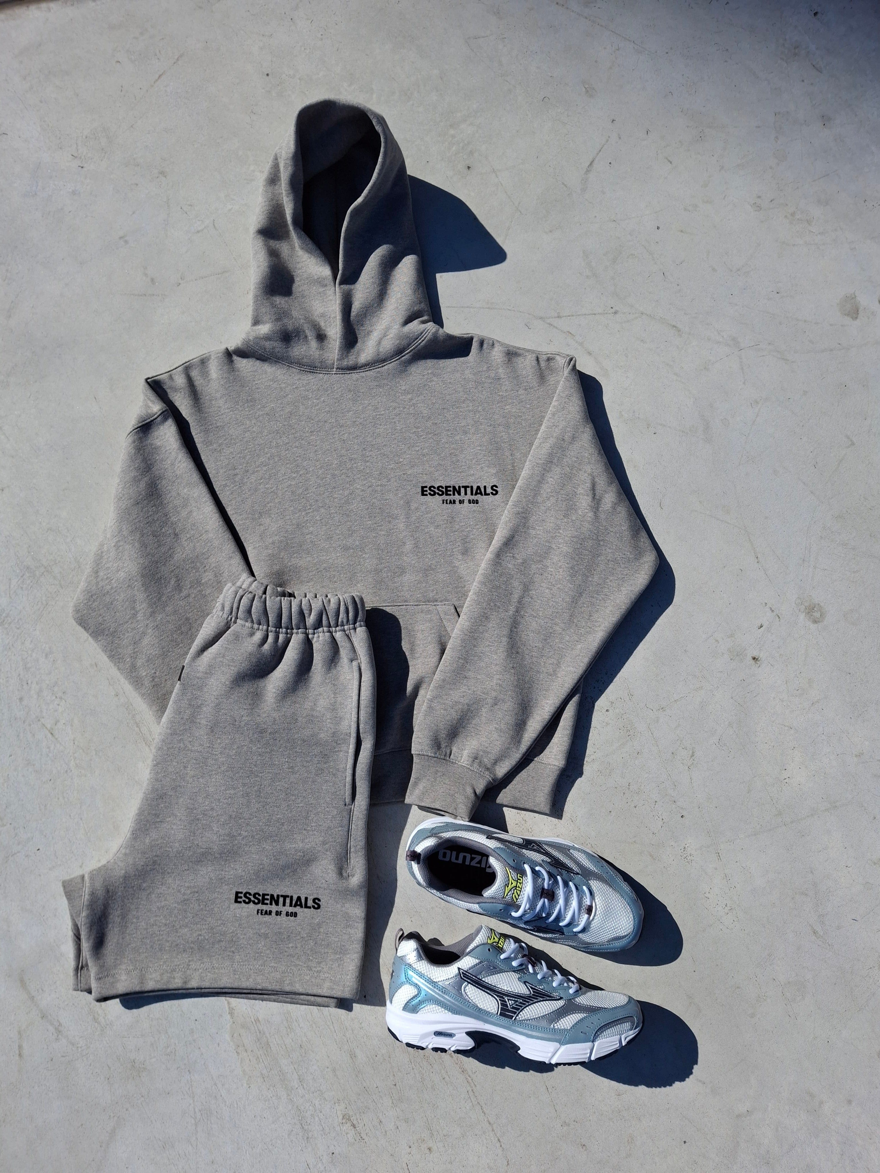 Fear of God Essentials Hoodie Dark Oatmeal (SS22)