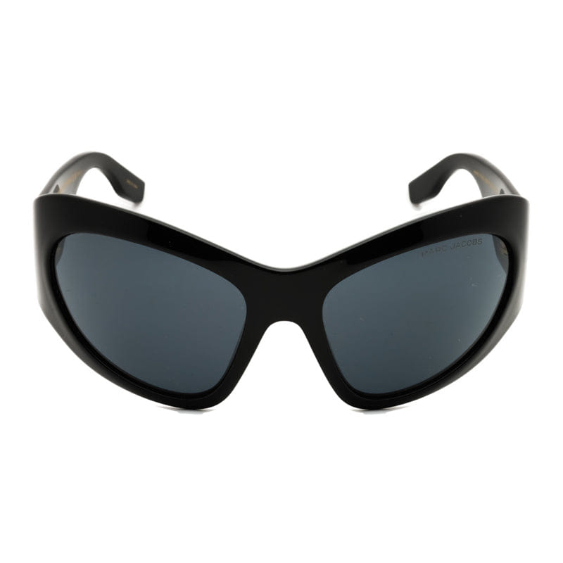 Marc Jacobs Sunglasses Cat Eye Full Rim, Black Frame and Grey Lens MARC773/S0807IR
