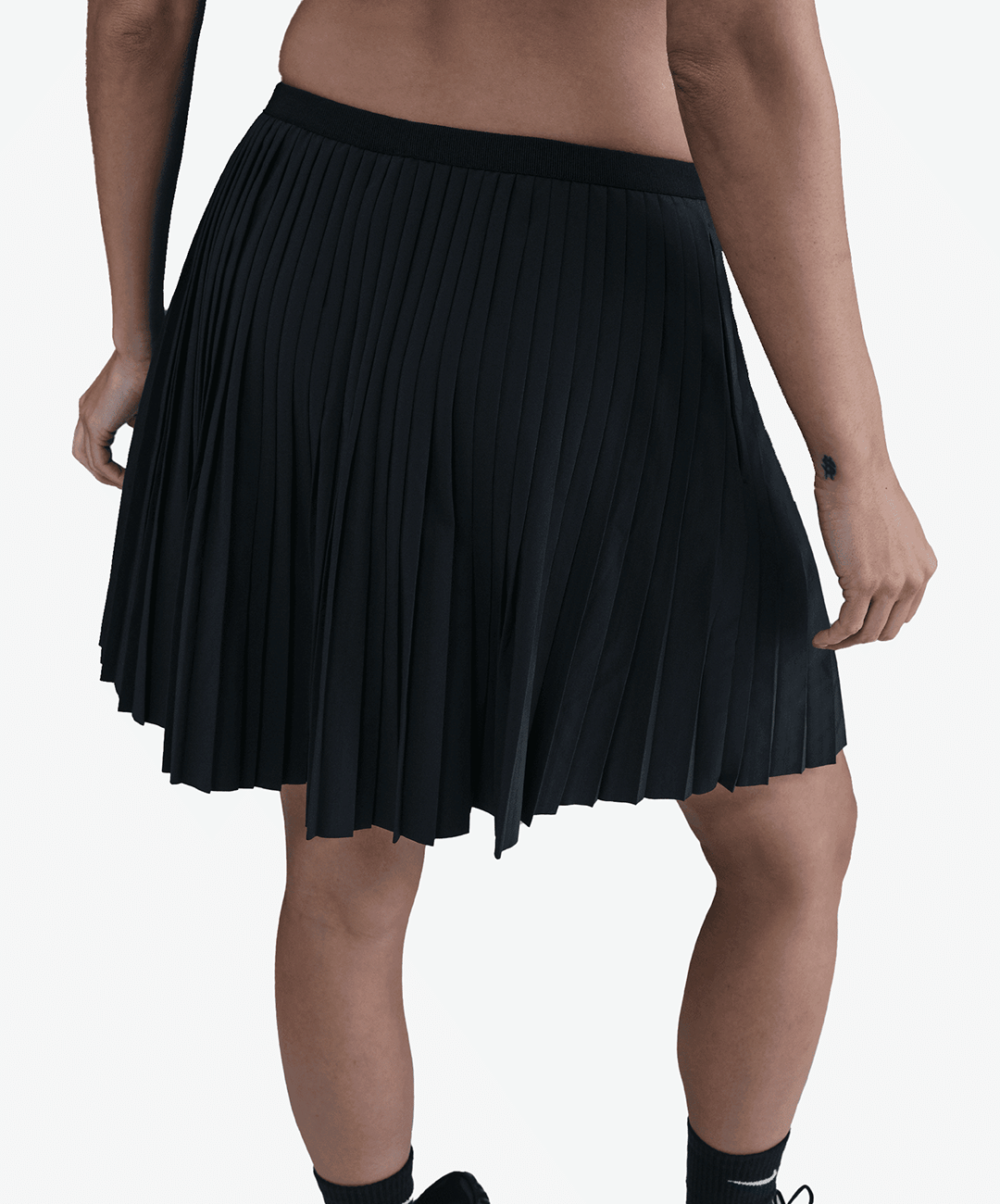 NIKE | PLEATED SKIRT { BLACK/SAIL