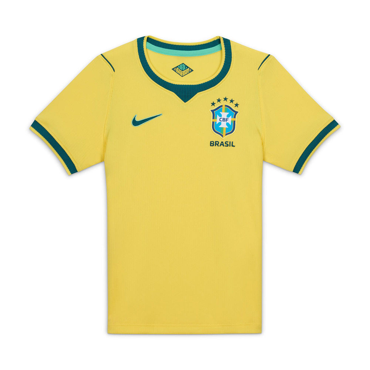 Nike Brazil Kids 2026 Stadium Home Jersey