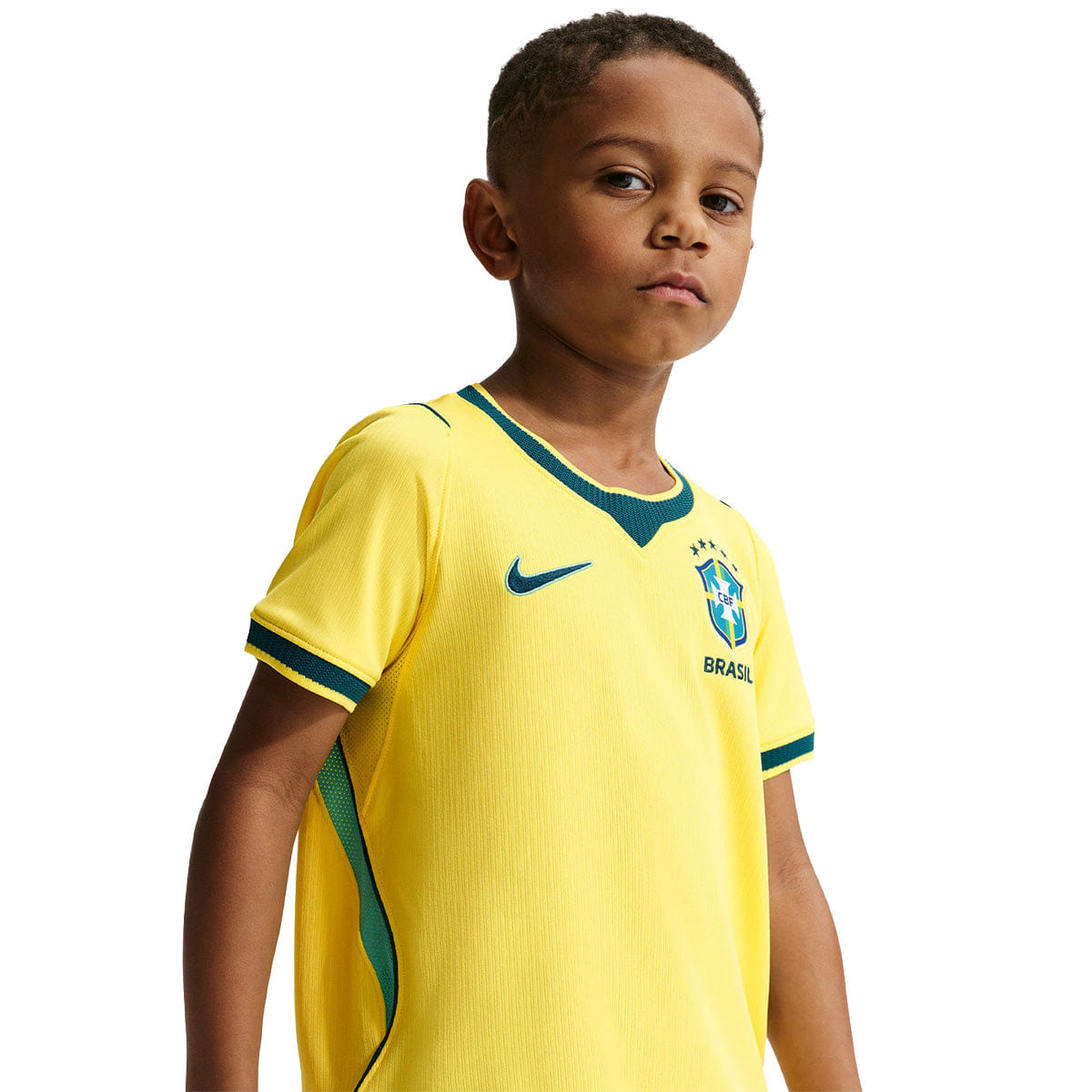 Nike Brazil Kids 2026 Stadium Home Jersey