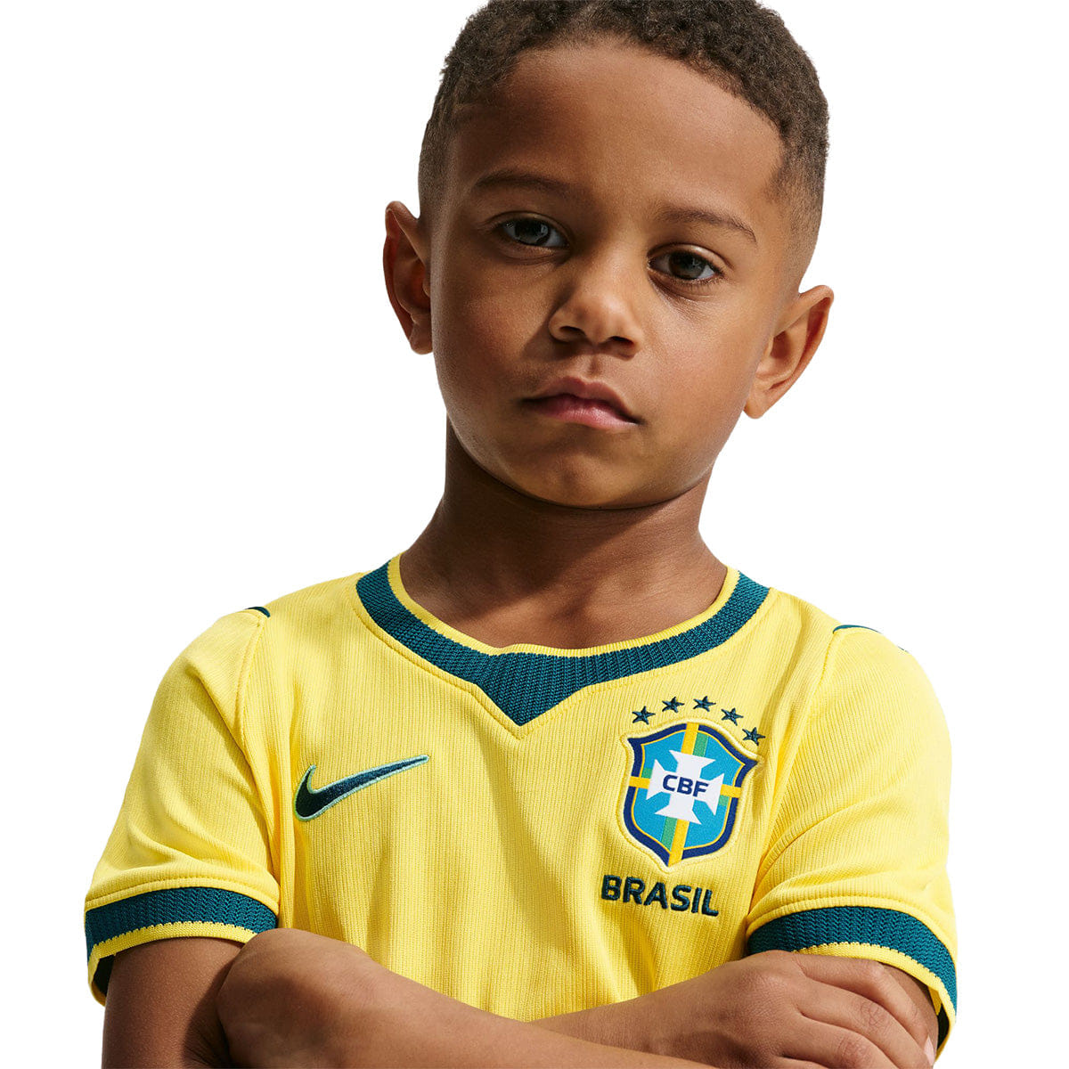 Nike Brazil Kids 2026 Stadium Home Jersey