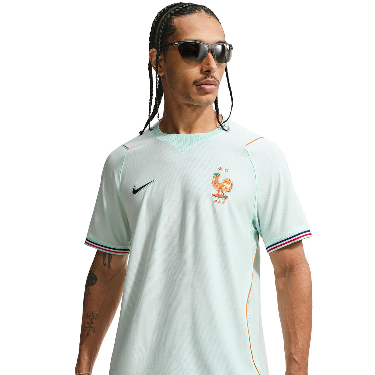 Nike France 2026 Stadium Away Jersey IGLOO/MONARCH/MONARCH