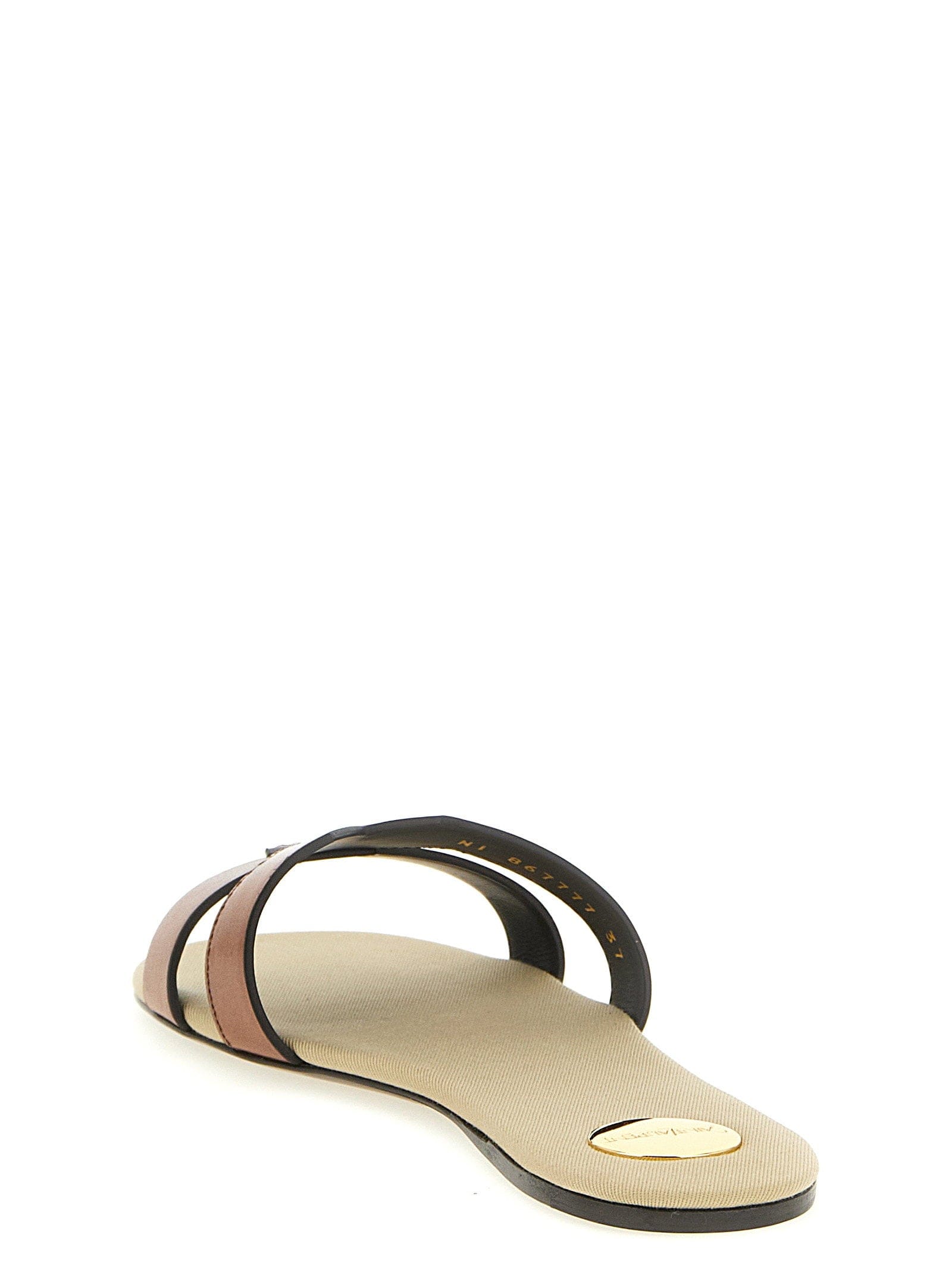 Saint Laurent Mabrouka Sandals — Brown