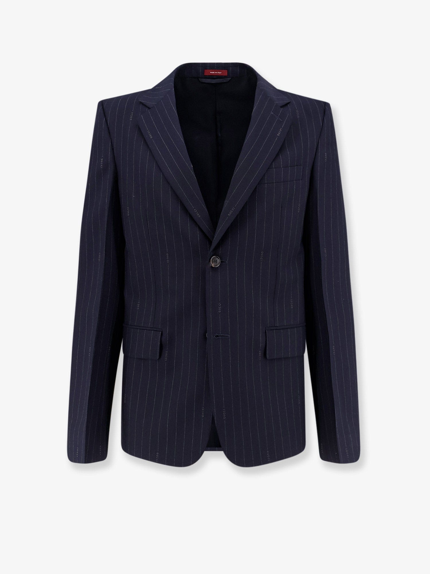 Gucci pinstripe wool single - breasted blazer
