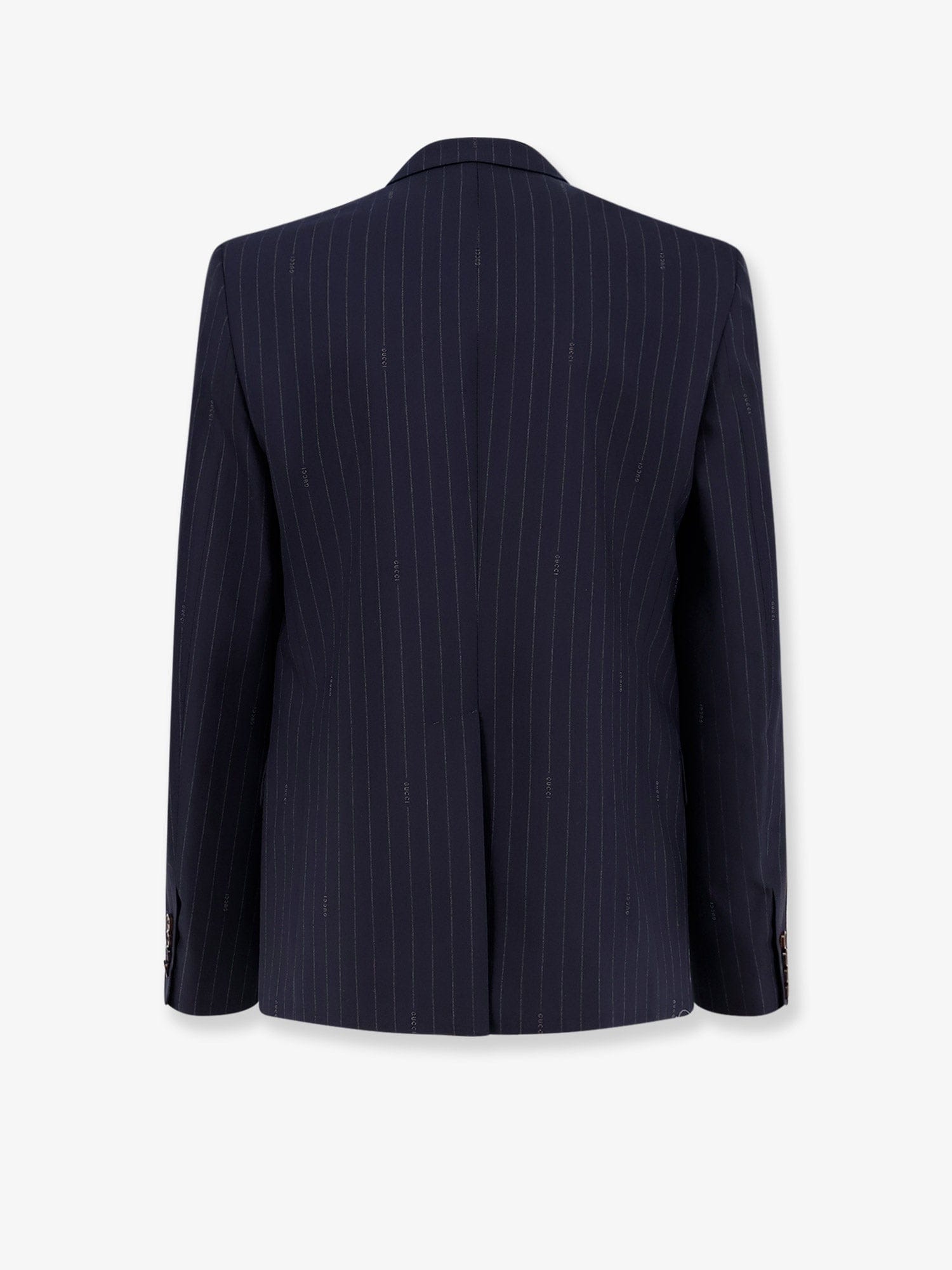 Gucci pinstripe wool single - breasted blazer