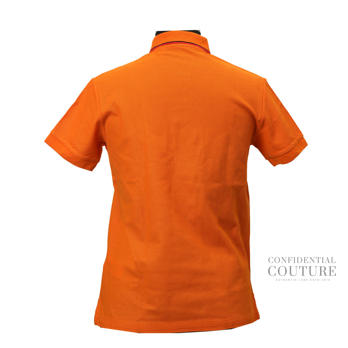 Burberry Polo T-Shirt Cotton Orange | XS