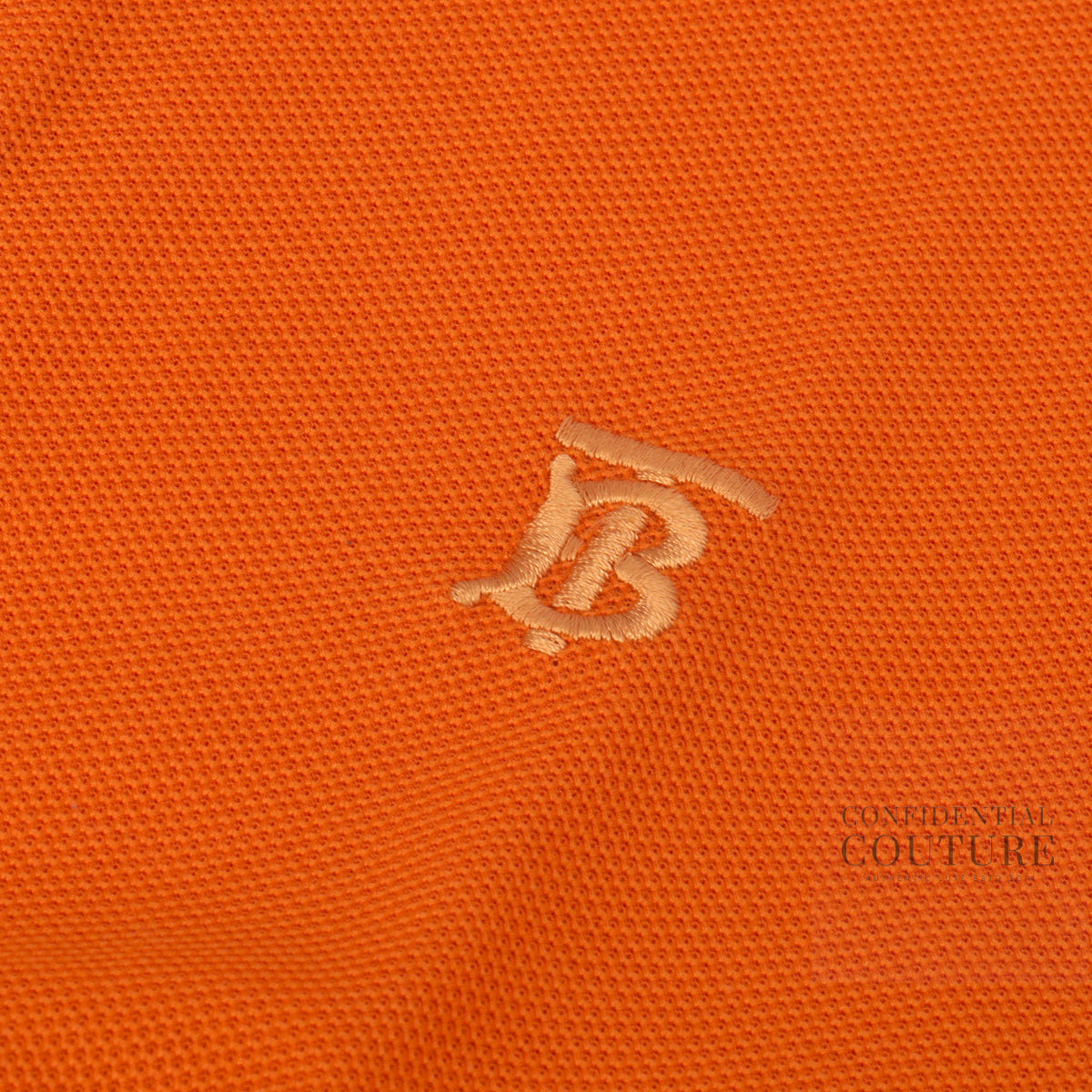 Burberry Polo T-Shirt Cotton Orange | XS