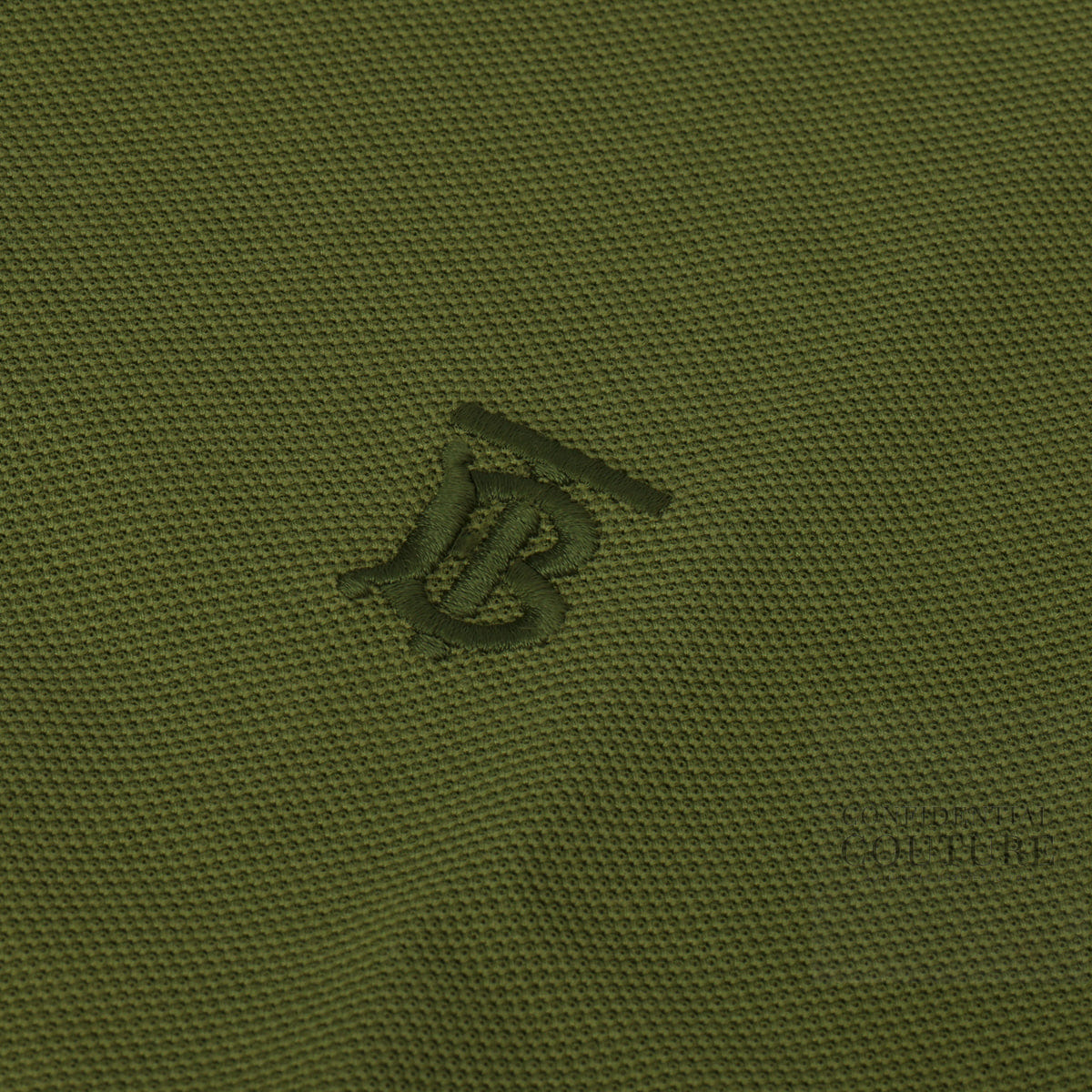 Burberry Polo T-Shirt Cotton Green | XS