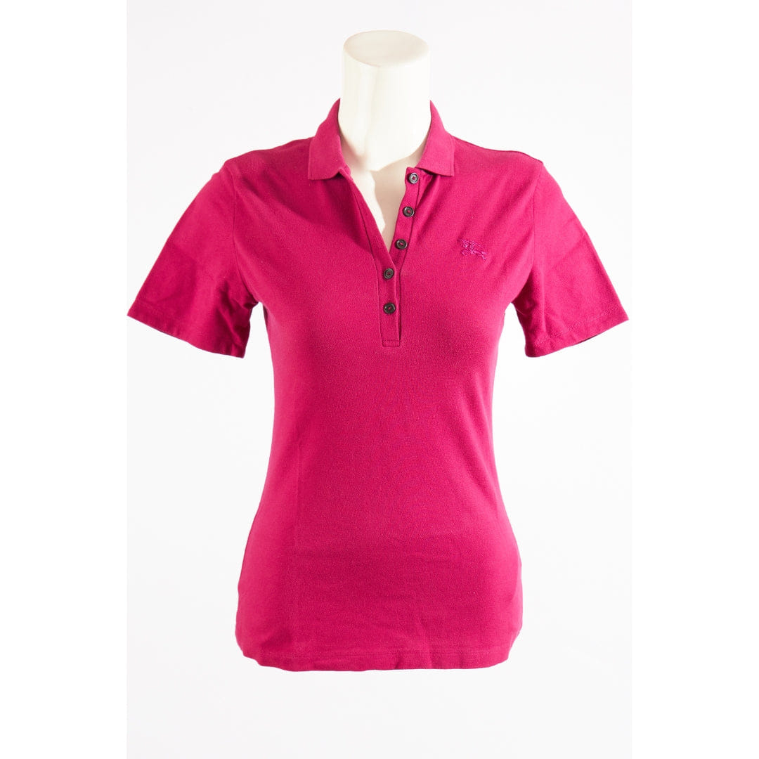 Burberry Pink Polo T-Shirt