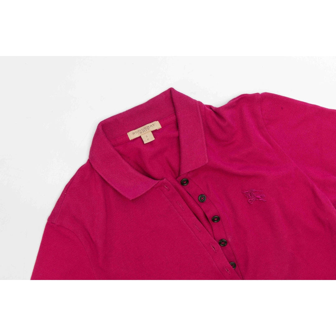 Burberry Pink Polo T-Shirt