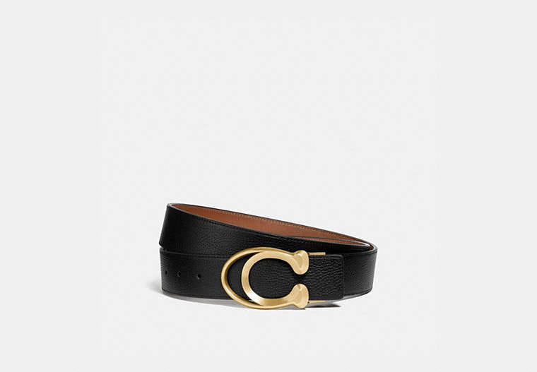 Coach Outline C Buckle Cut - To - Size Belt, 38 mm