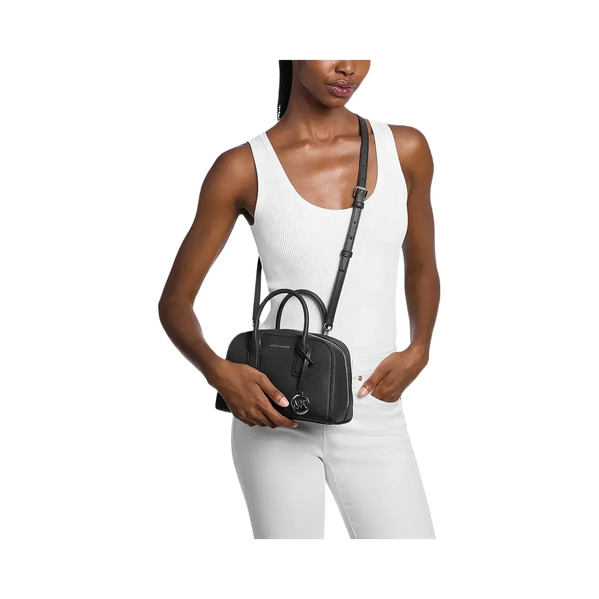 Michael Kors Ashton Small Messenger Bag Black