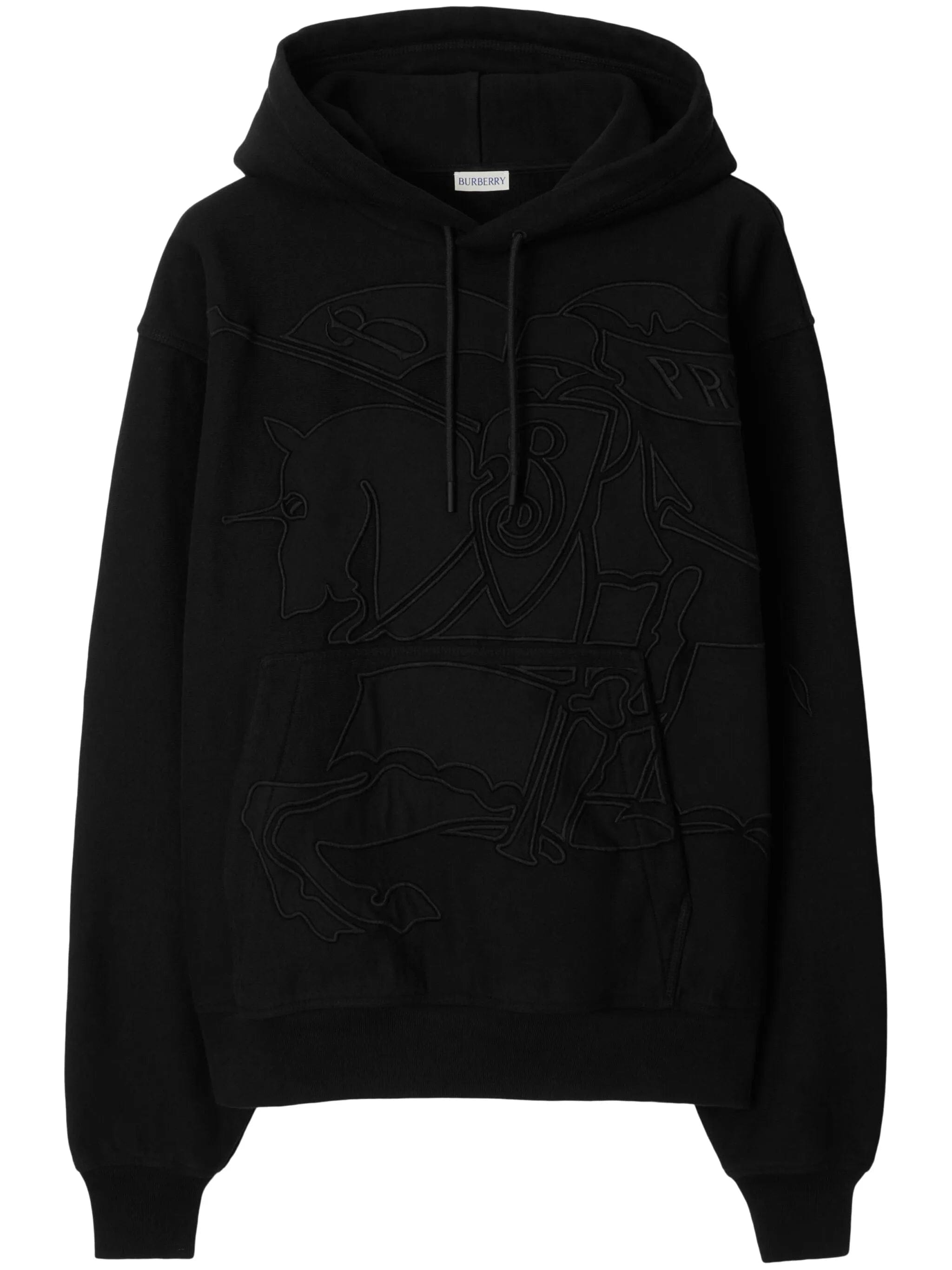 Burberry EKD - embroidered hoodie