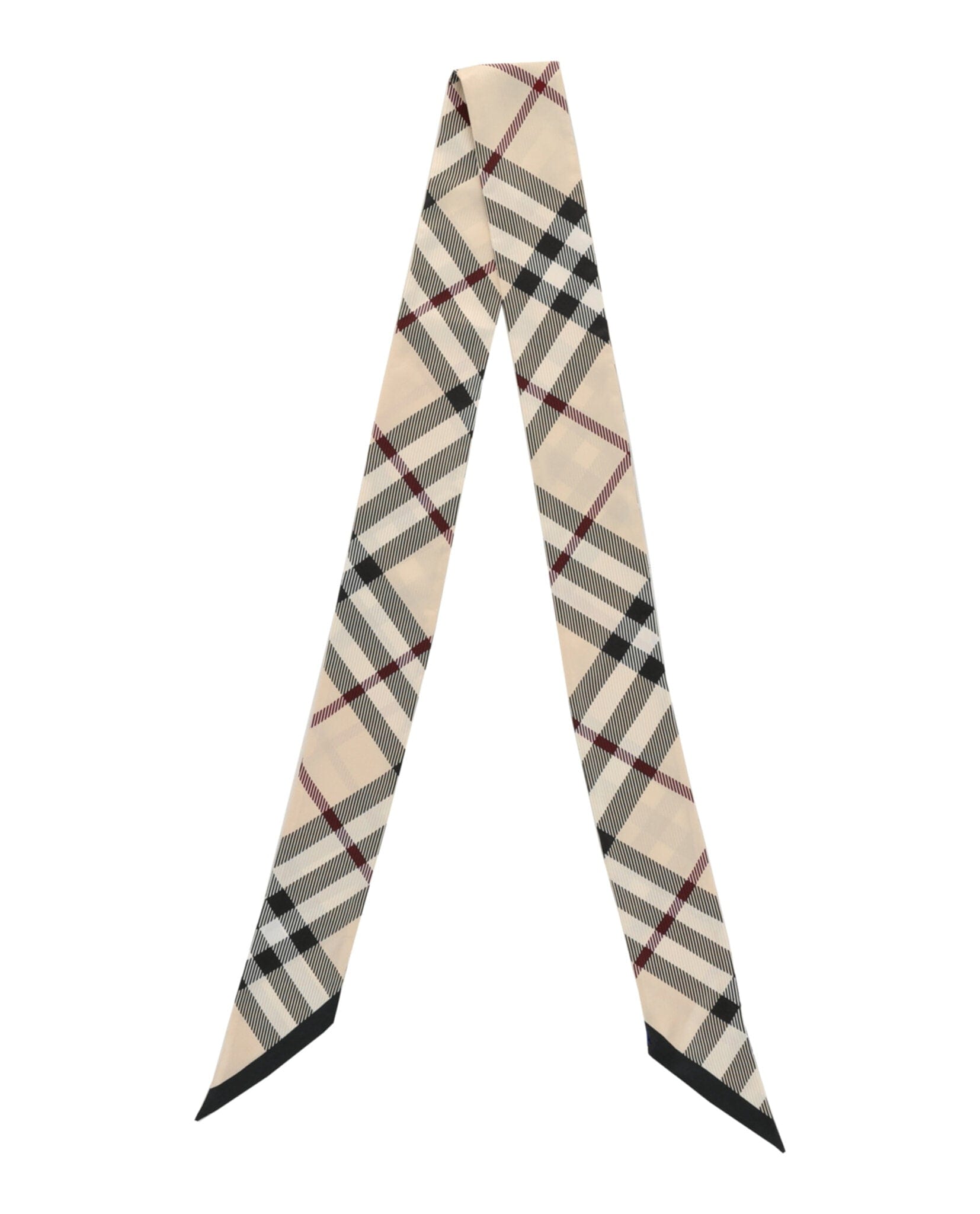 Burberry Womens Large Vintage Check Silk Scarf