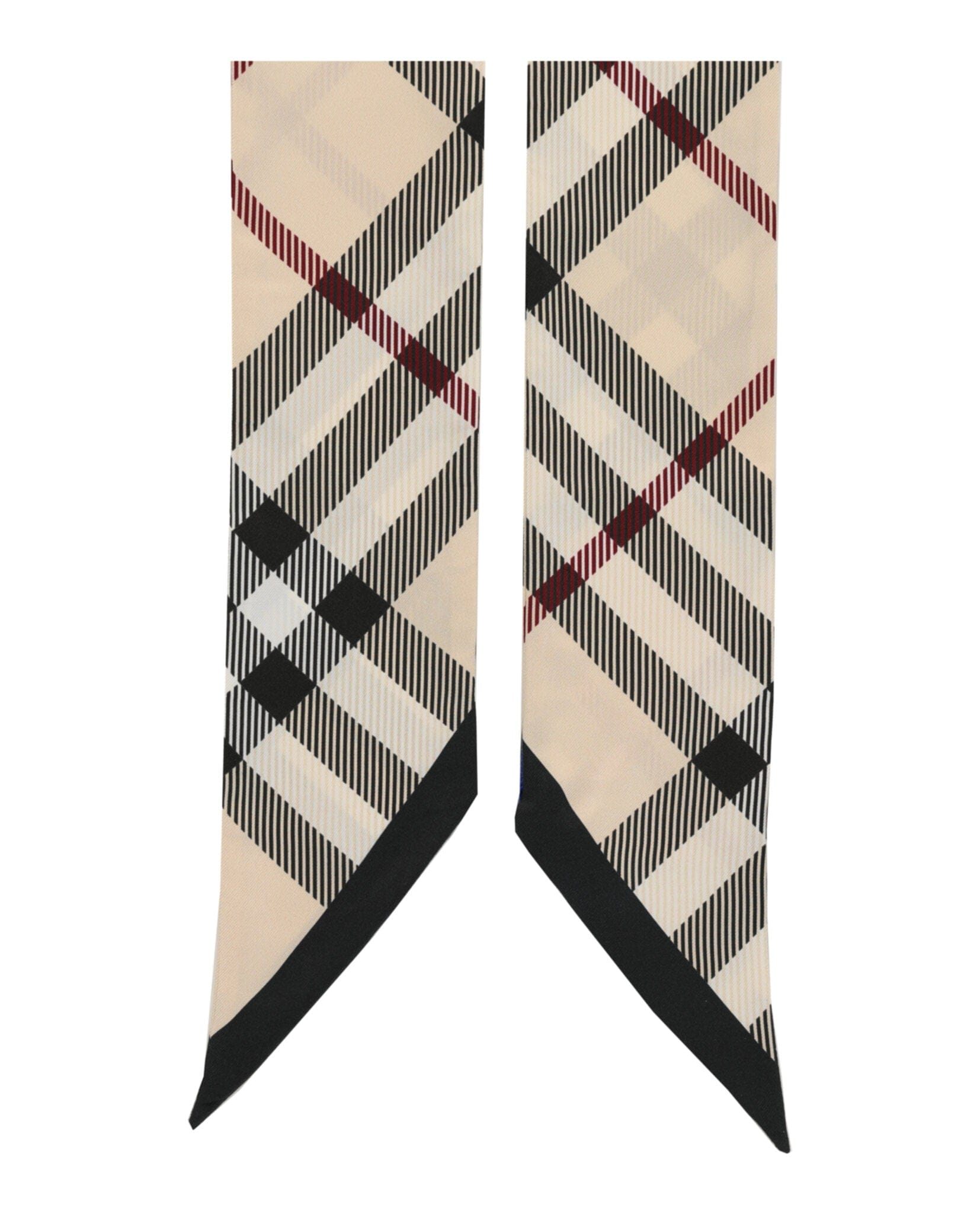 Burberry Womens Large Vintage Check Silk Scarf