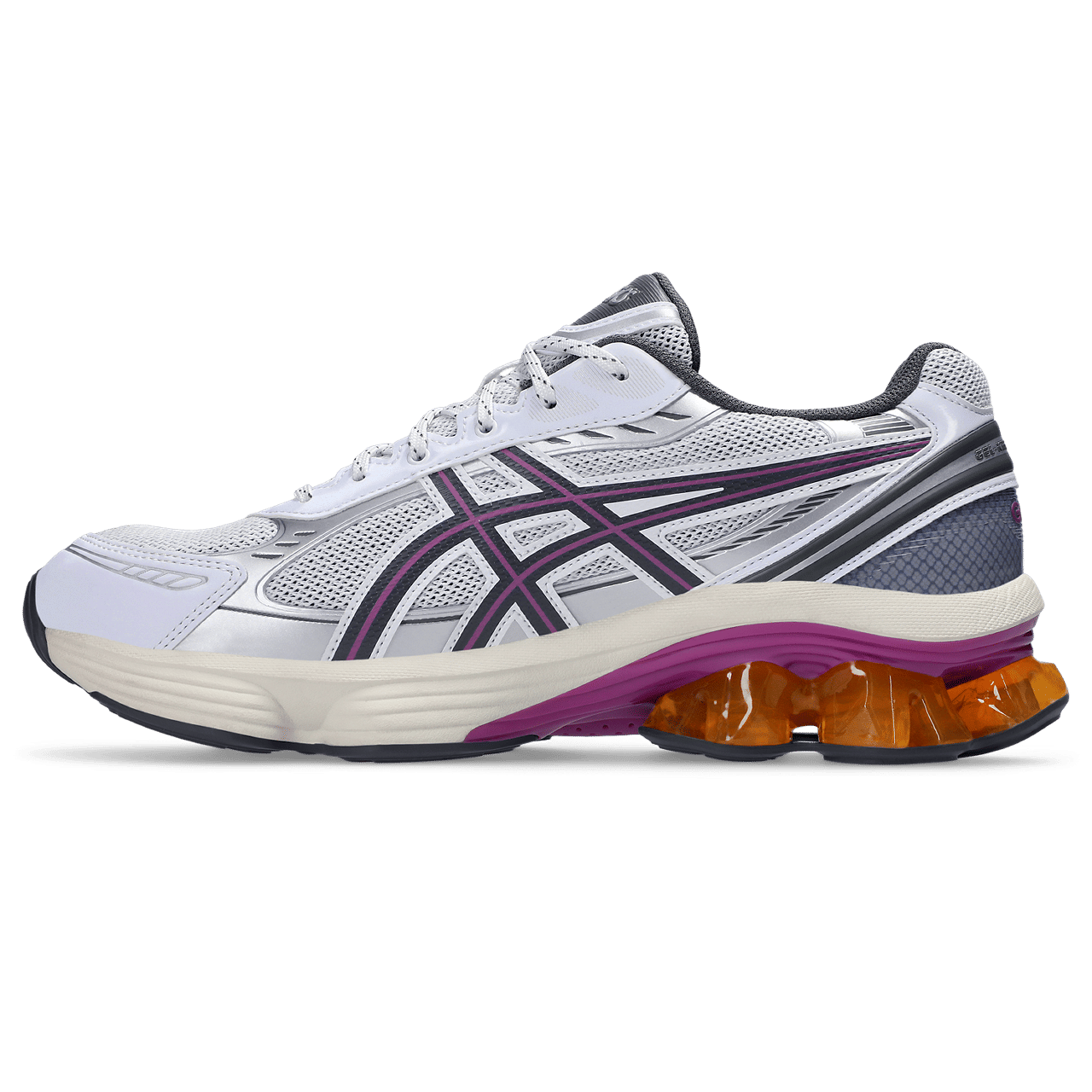 ASICS GEL - KINETIC FLUENT - WHITE / TRUFFLE GREY