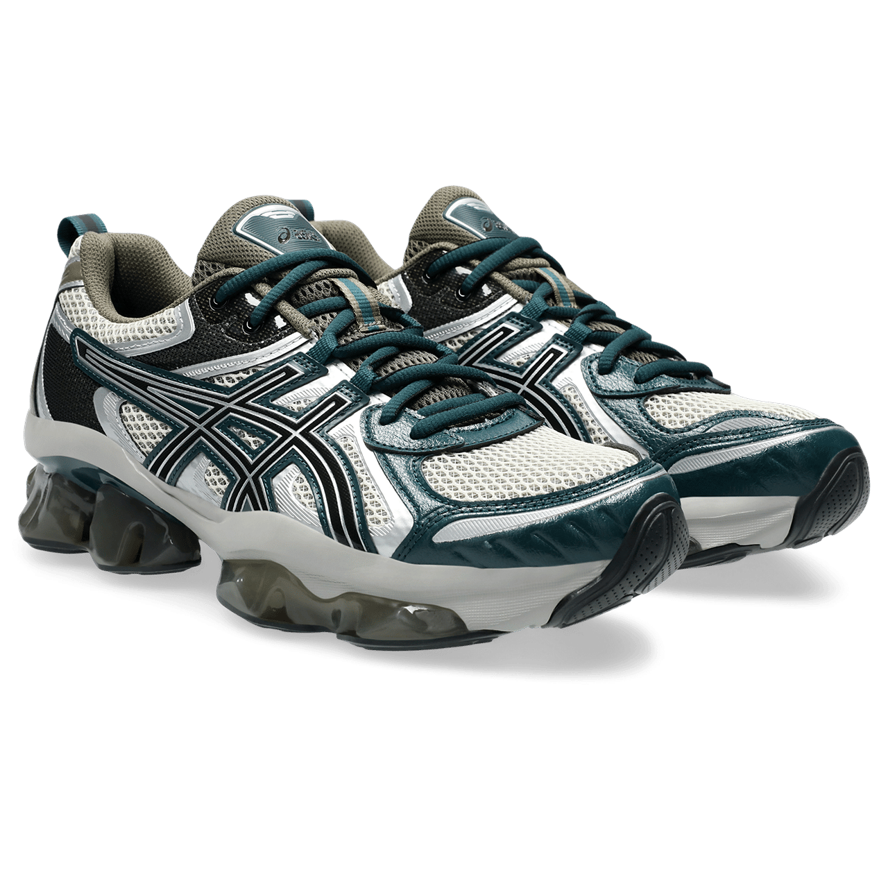 ASICS GEL - QUANTUM KINETIC - OATMEAL / DARK TAUPE