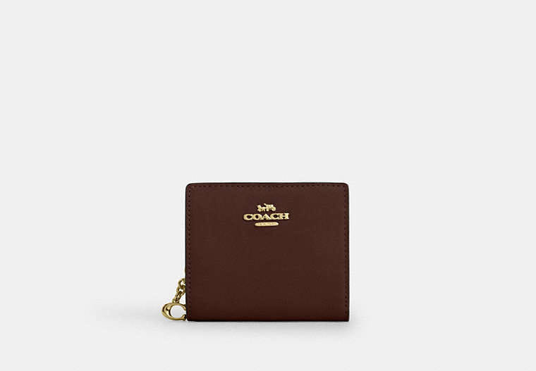 Coach Snap Wallet With Charm