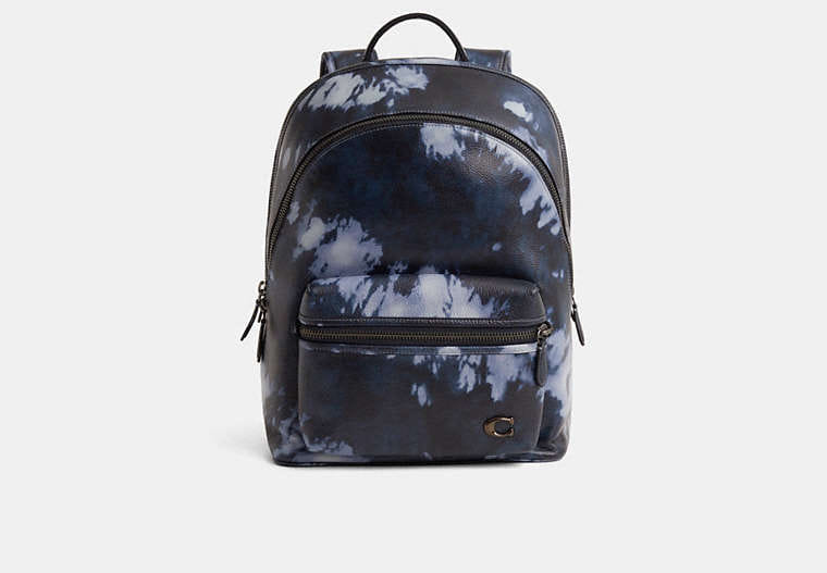 Coach Restored Charter Backpack With Tie - Dye Print