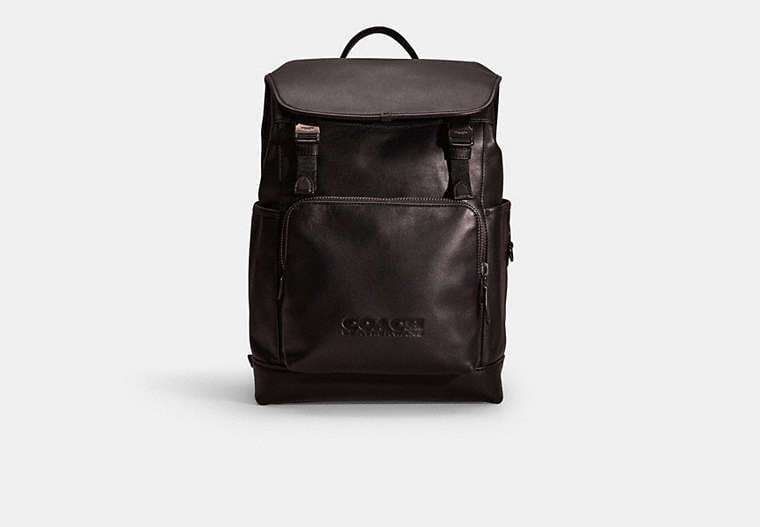 Coach Restored League Flap Backpack