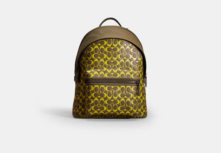 Coach Restored Charter Backpack In Signature Leather