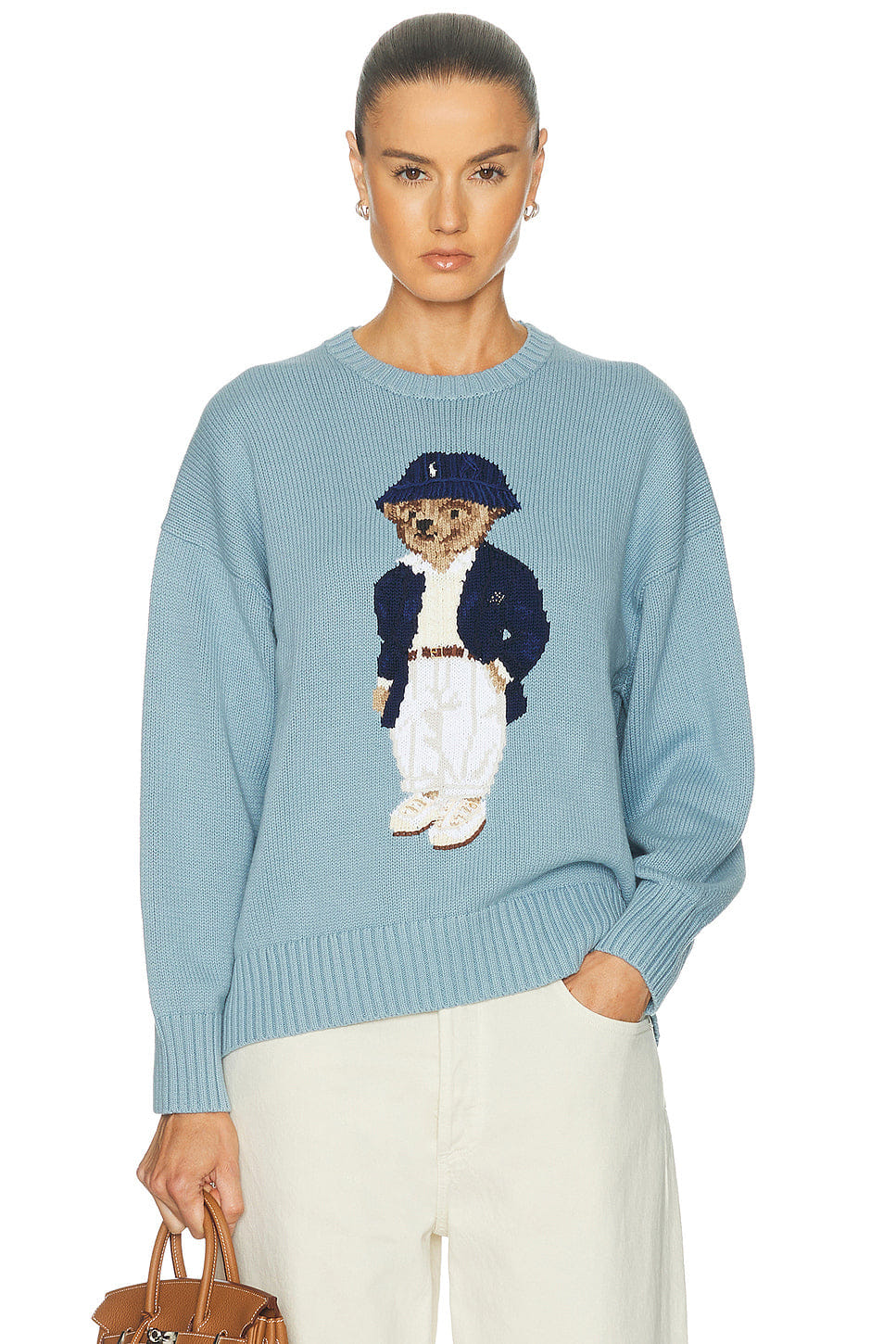 Polo Ralph Lauren Long Sleeve Bear Crew Neck Sweater