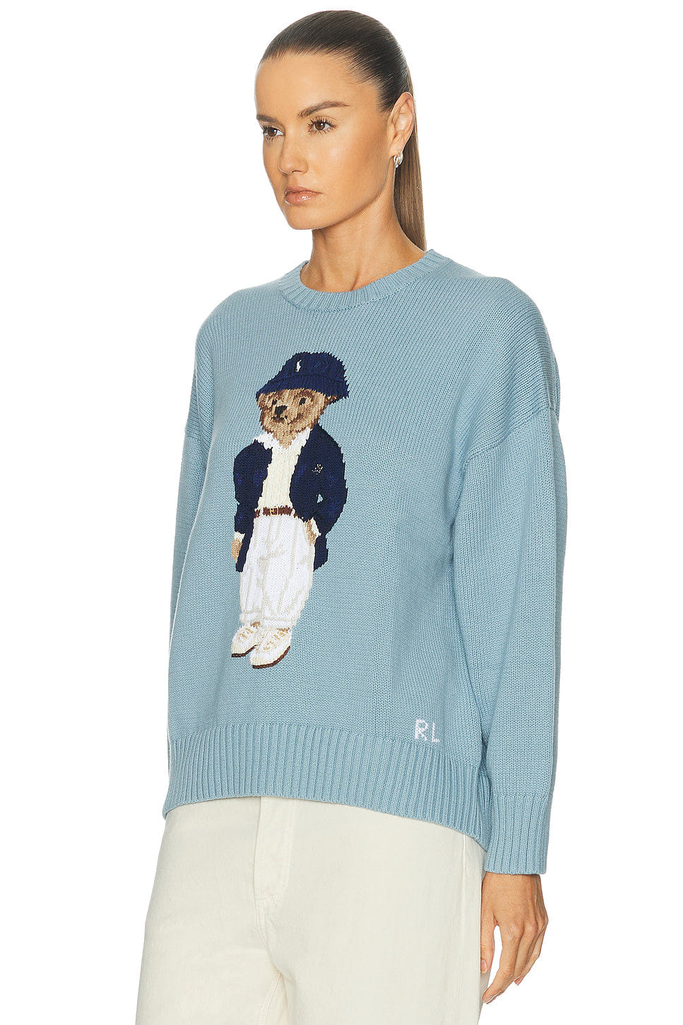 Polo Ralph Lauren Long Sleeve Bear Crew Neck Sweater