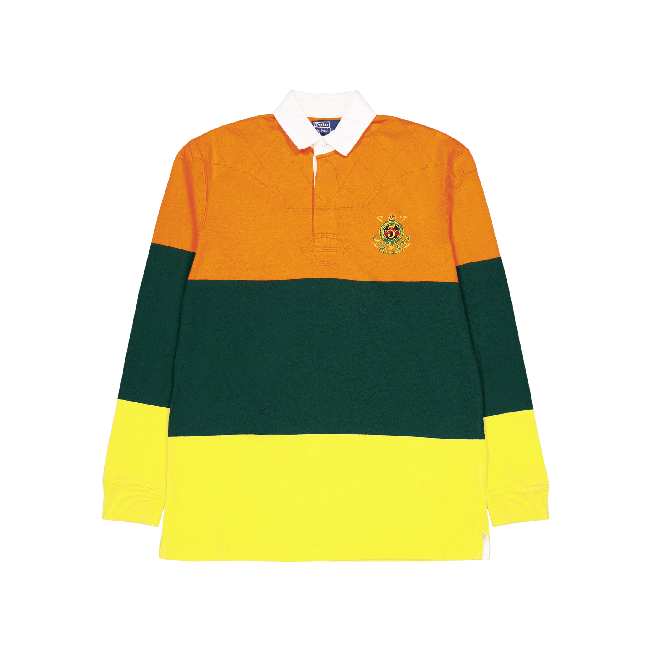 Polo Ralph Lauren 10/1 Oe Rugby Cloth - lsl - rug Spectrum Orange Multi