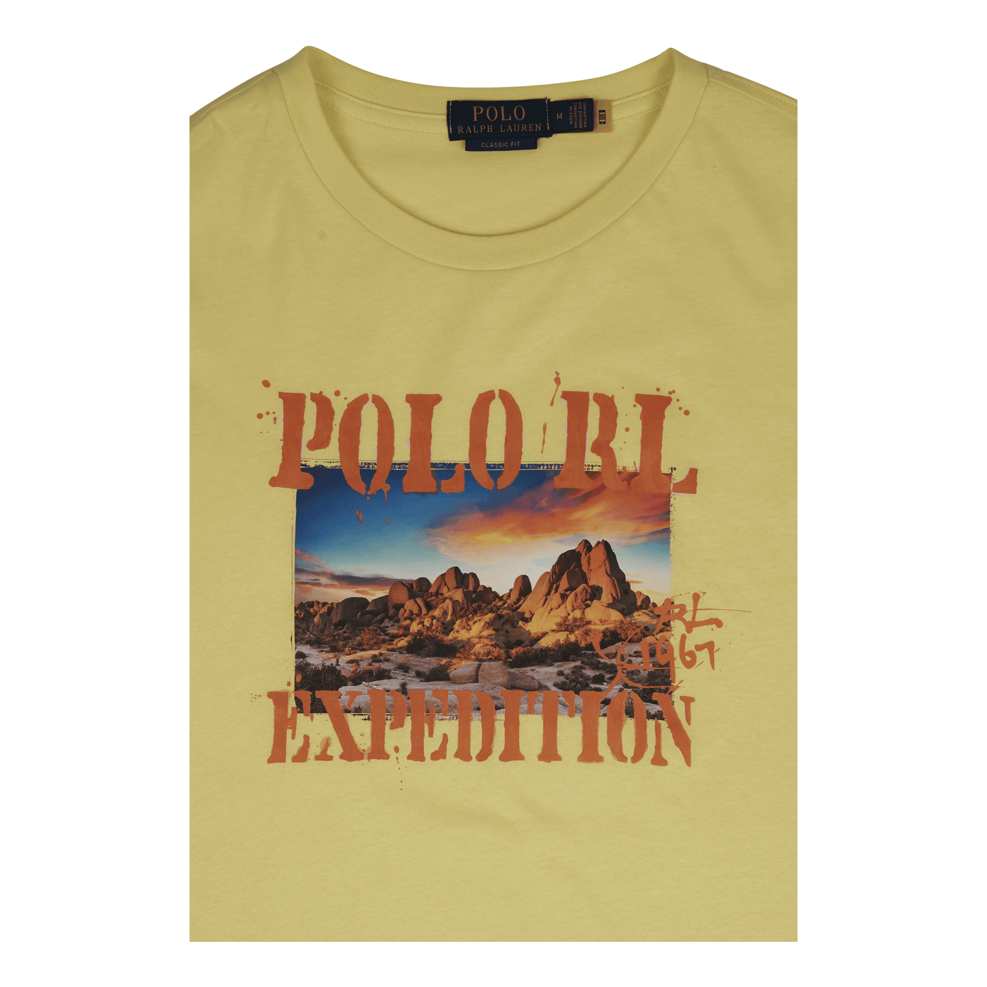 Polo Ralph Lauren Classic Fit Jersey Graphic T - Shirt