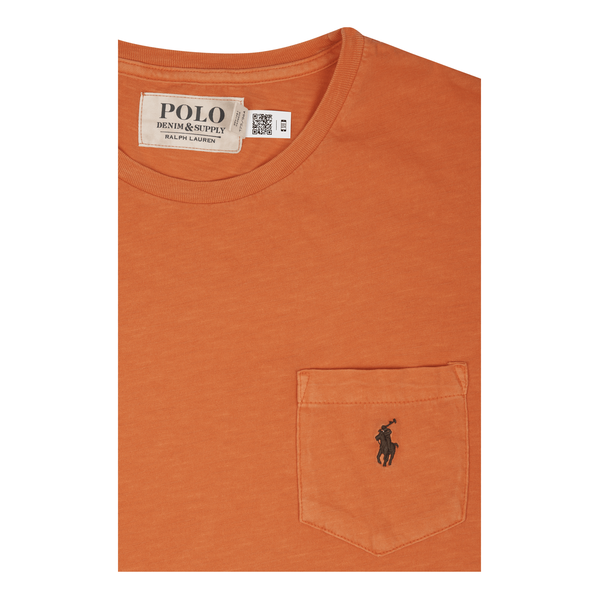 Polo Ralph Lauren Slub Jersey - ssl - tsh Sailing Orange