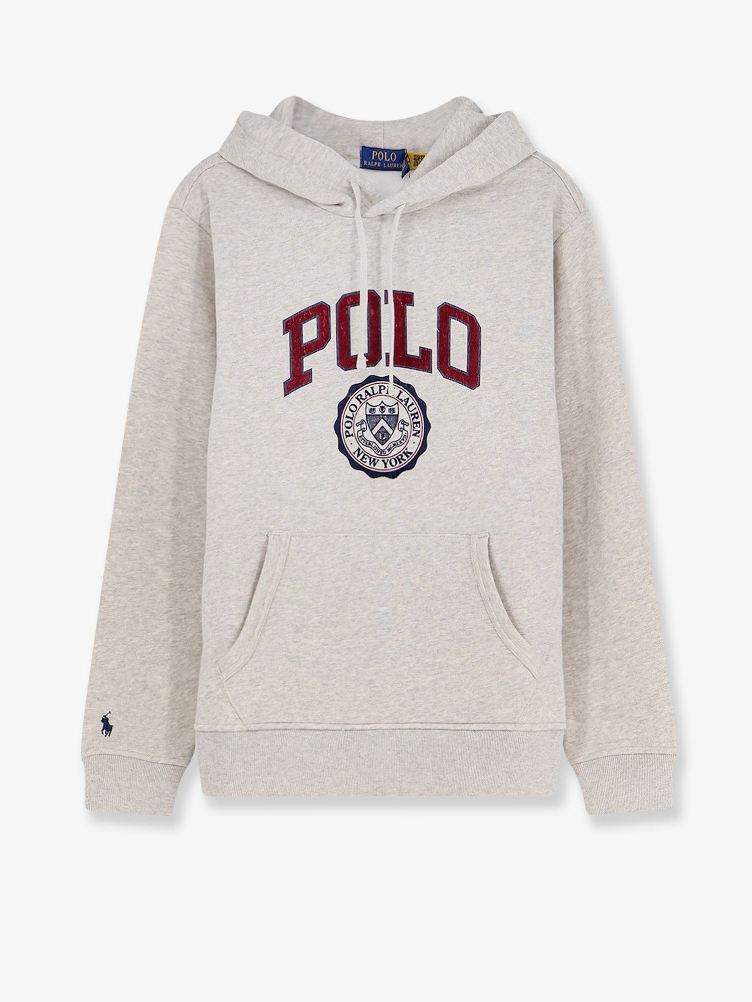 POLO RALPH Lauren Hooded cotton blend sweatshirt