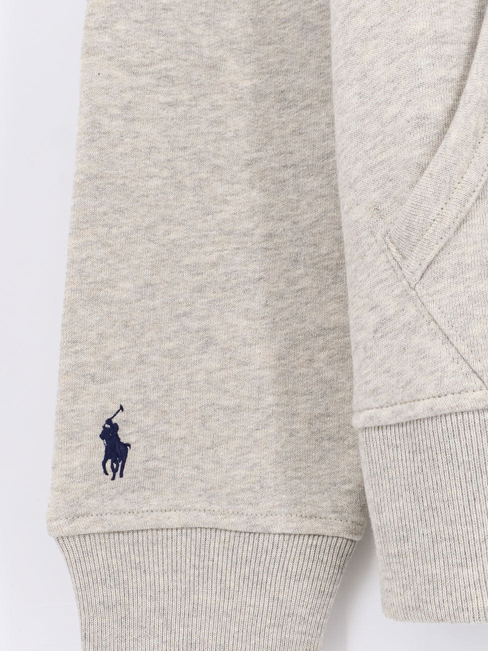 POLO RALPH Lauren Hooded cotton blend sweatshirt