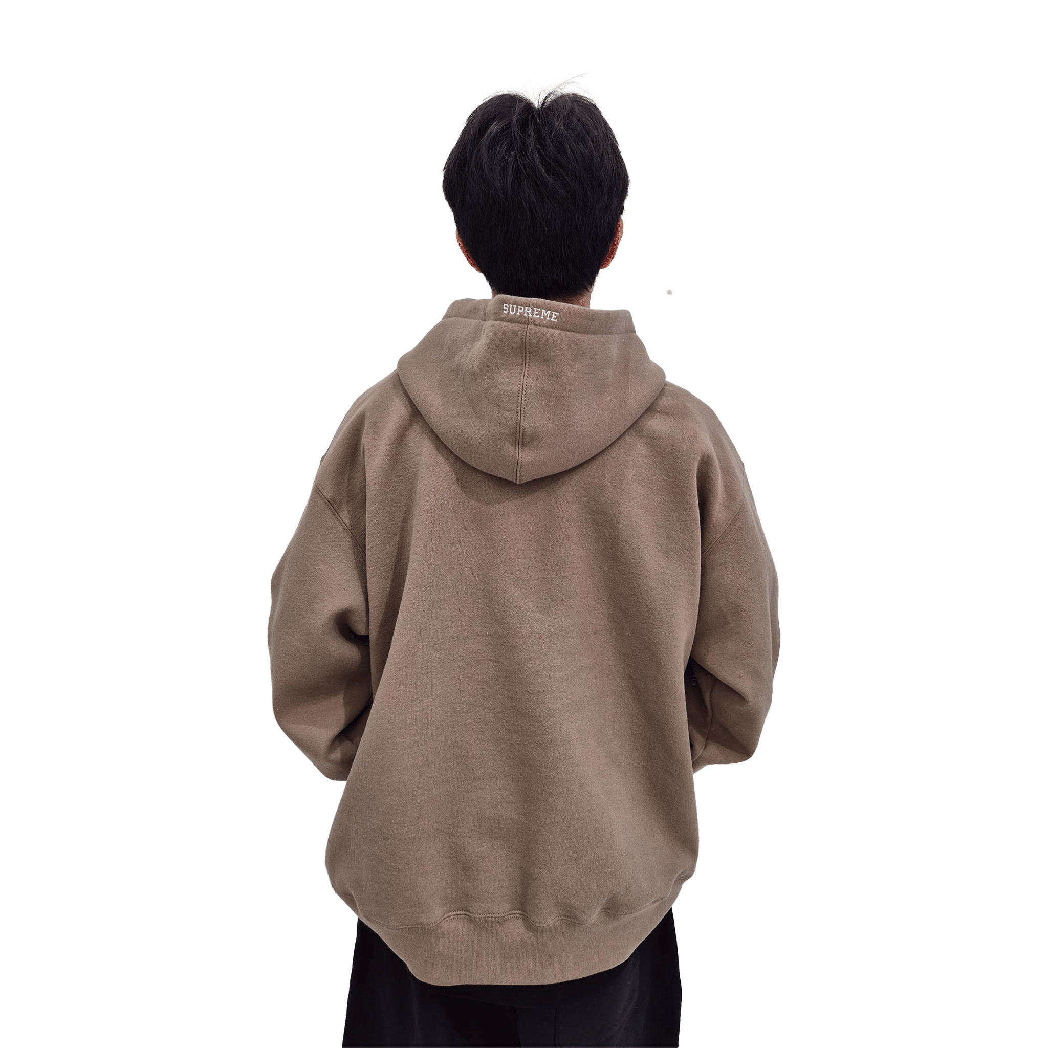 Supreme S Logo Hoodie Dusty Brown (SS25)