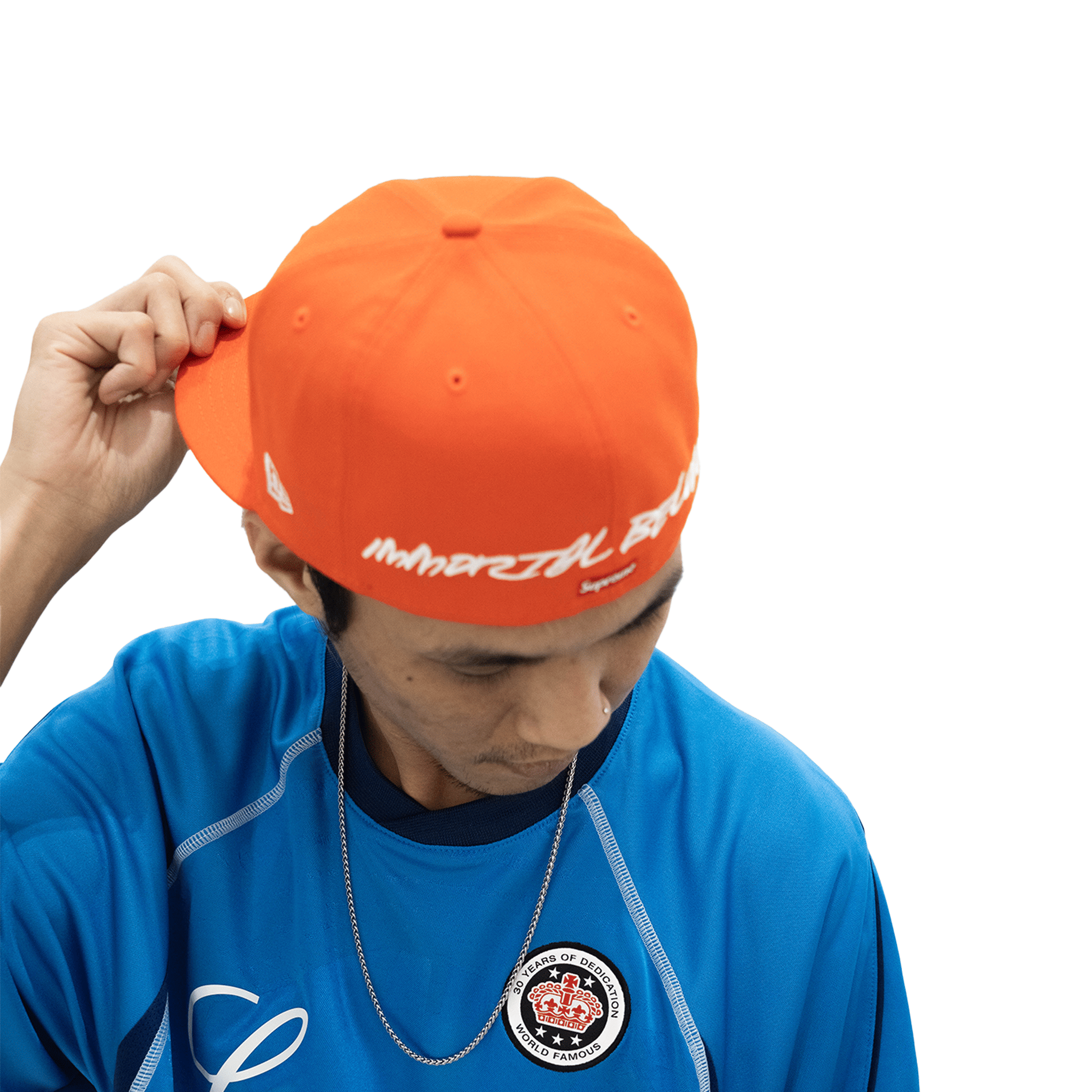 Supreme Futura New Era 59Fifty Fitted Cap Orange (SS24)