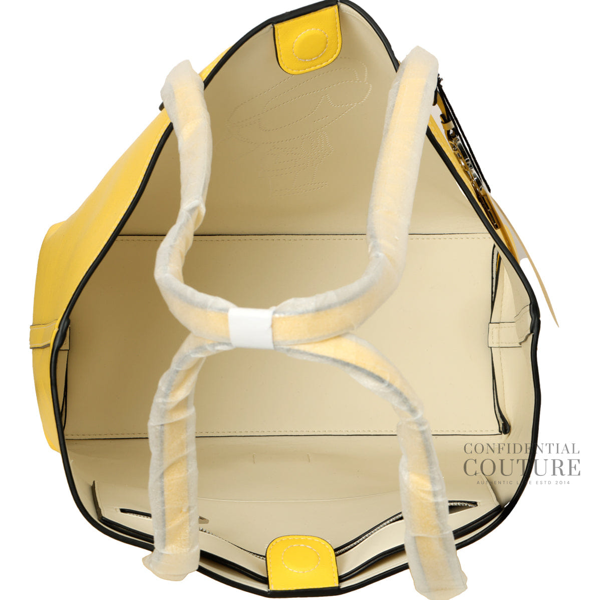 KARL Lagerfeld Smile Yellow K/Ikon Dots Tote