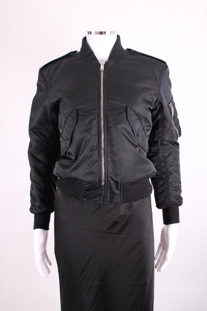 Saint Laurent Black Saint Laurent Bomber Jacket, S