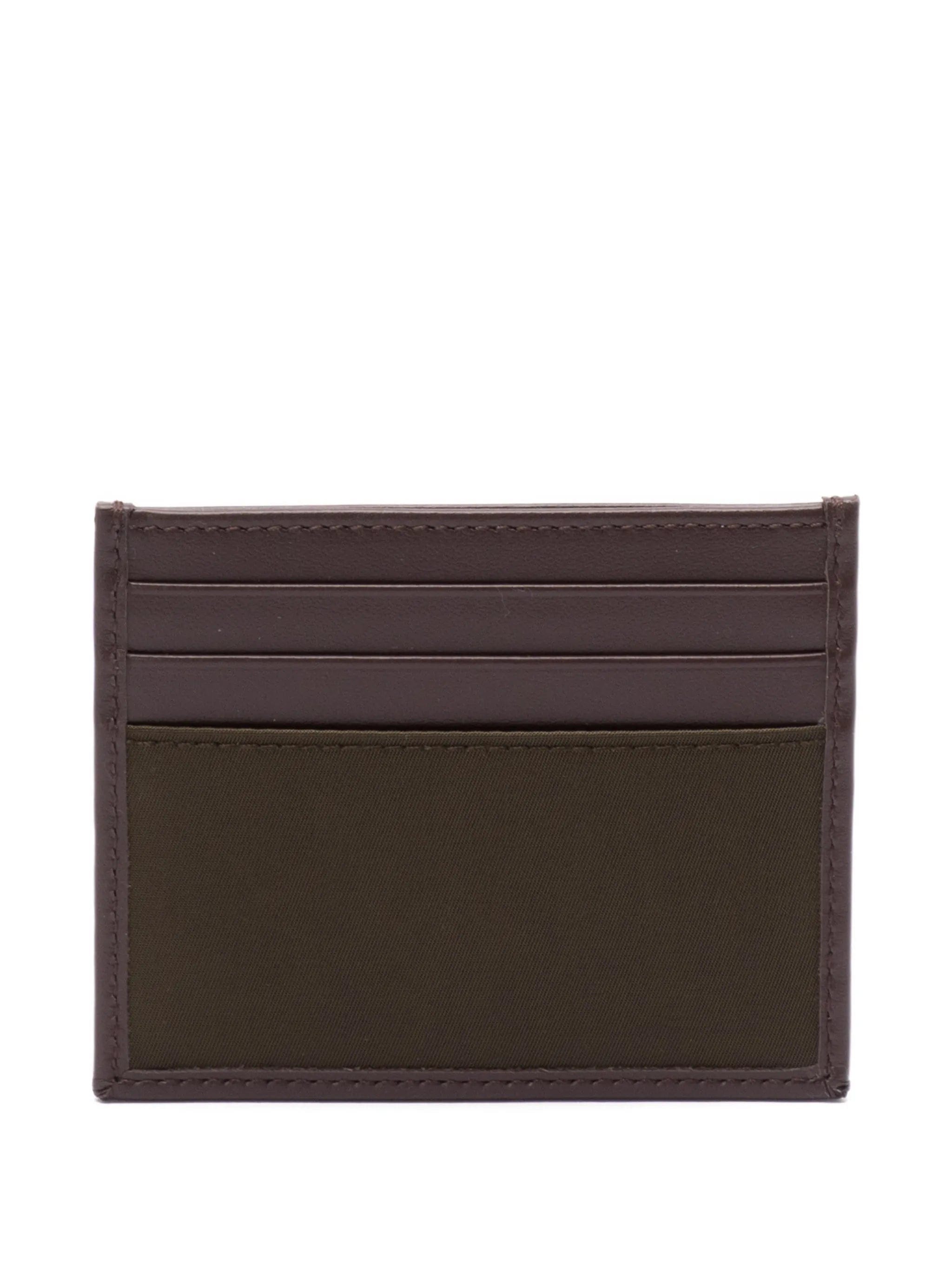 Prada logo - plaque cardholder