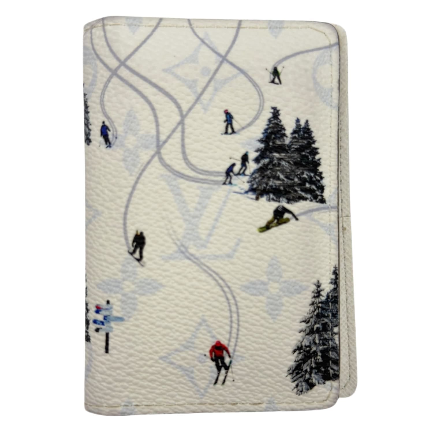 Louis Vuitton Skateboard Pocket Organizer Ski/White