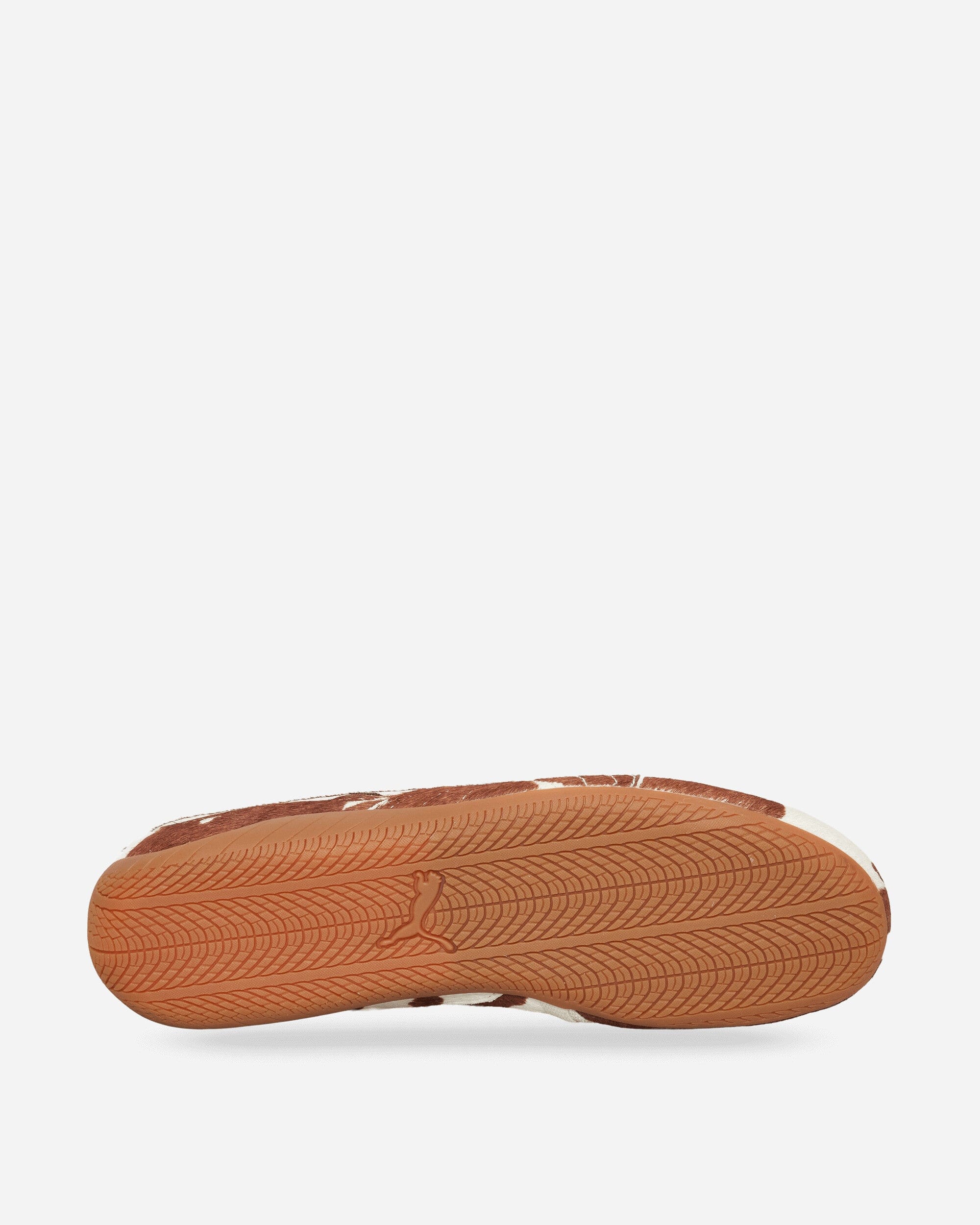 Puma Women's Speedcat Ballet Cow Print Shoes Chocolate Brown / Warm White
