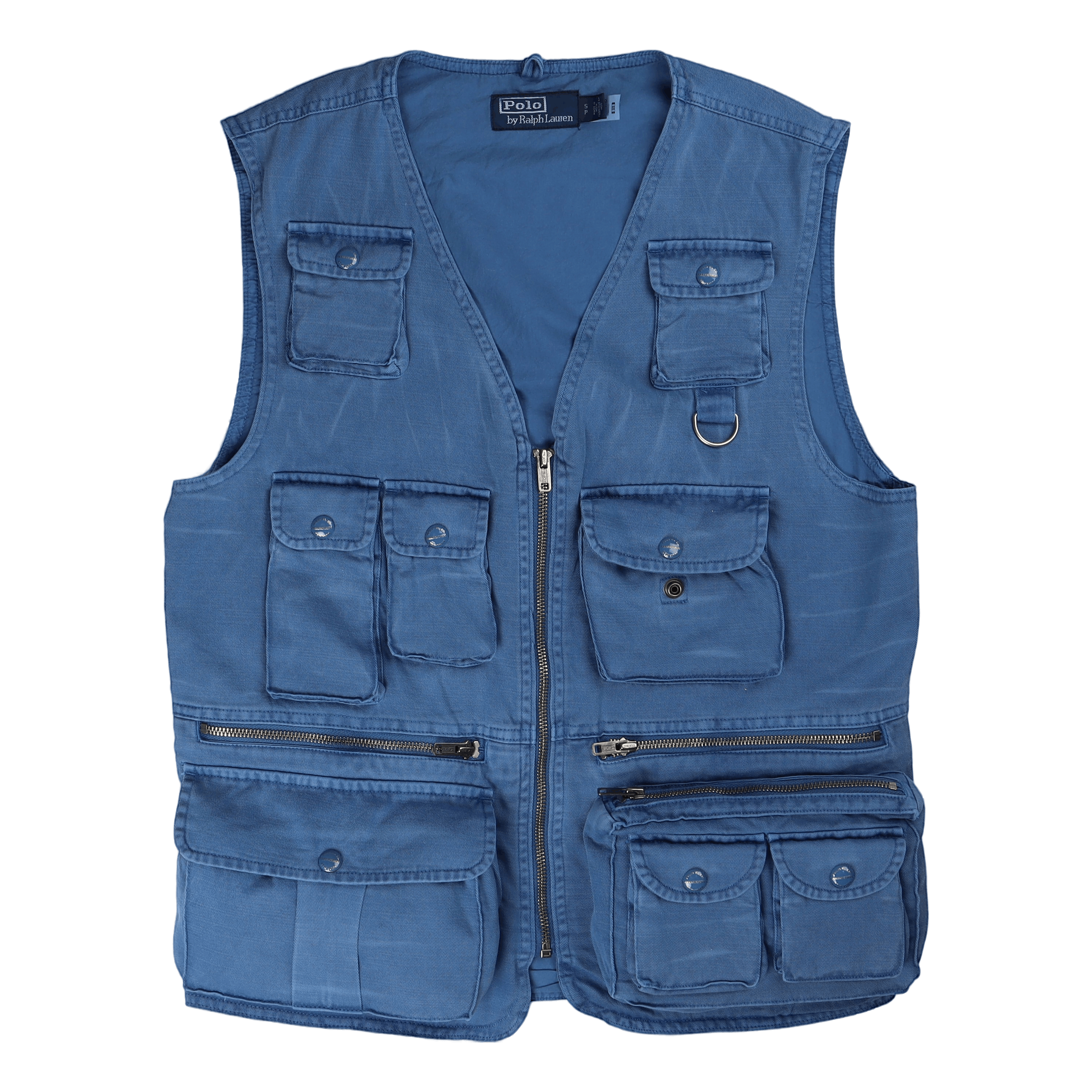 Polo Ralph Lauren Chino Utility Vest Retreat Blue